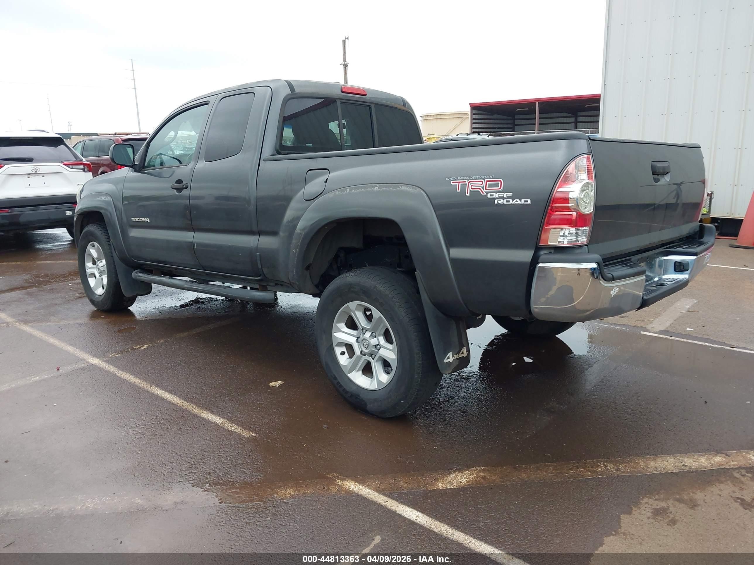 2010 Toyota Tacoma Base V6 Gray vin: 5TEUU4EN7AZ746352