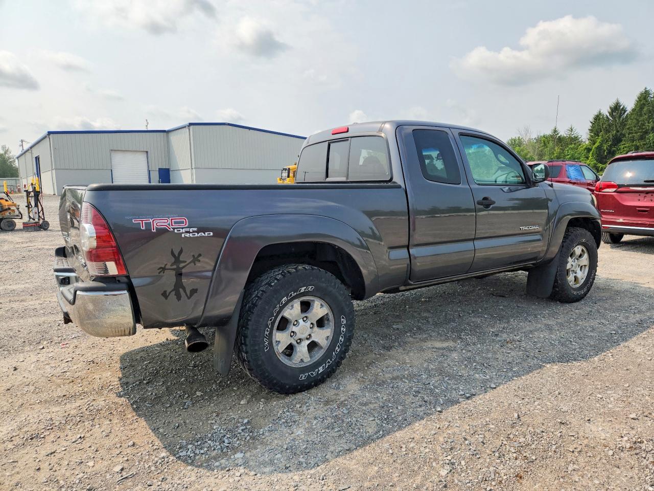 2010 Toyota Tacoma V6 Charcoal vin: 5TEUU4EN8AZ715840