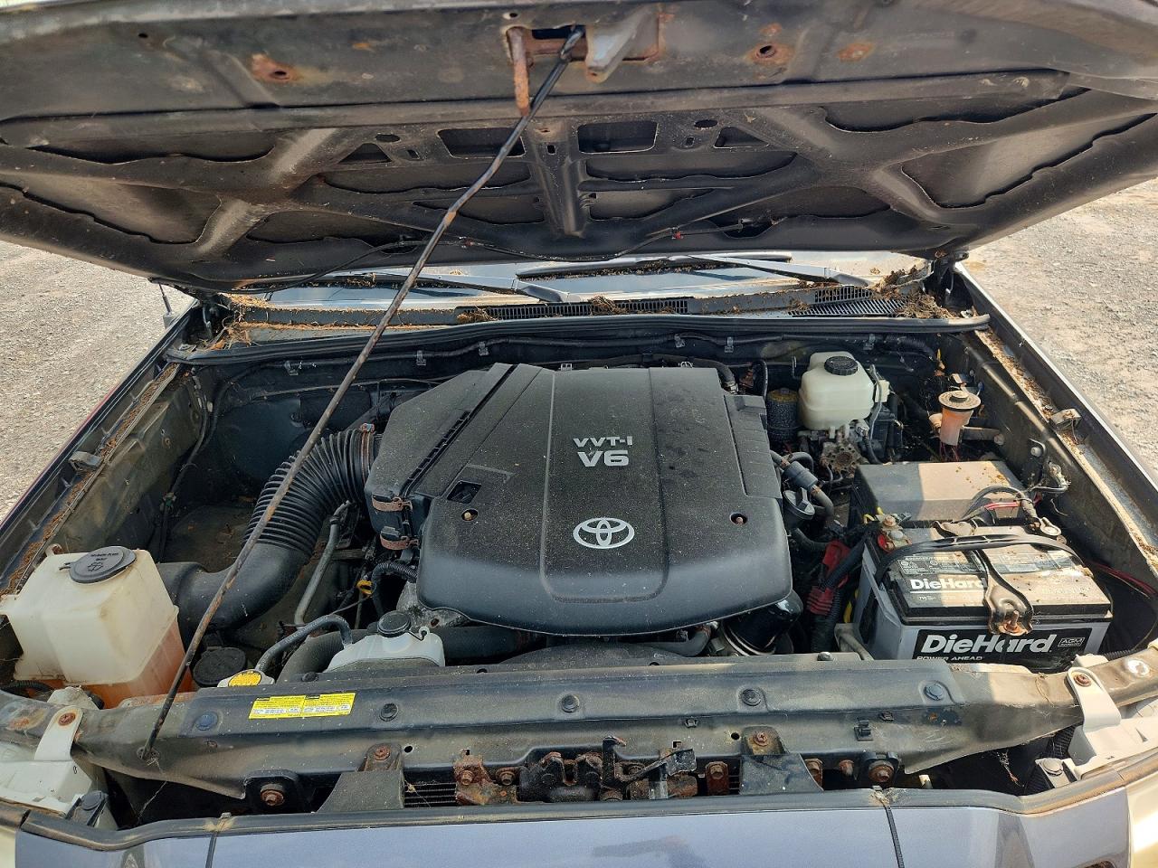 2010 Toyota Tacoma V6 Charcoal vin: 5TEUU4EN8AZ715840