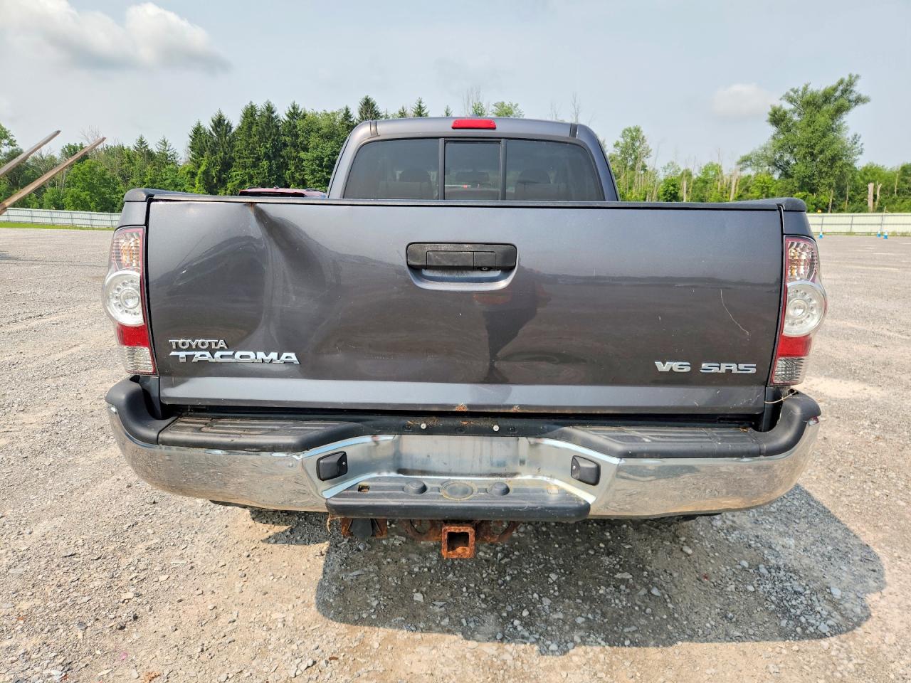 2010 Toyota Tacoma V6 Charcoal vin: 5TEUU4EN8AZ715840