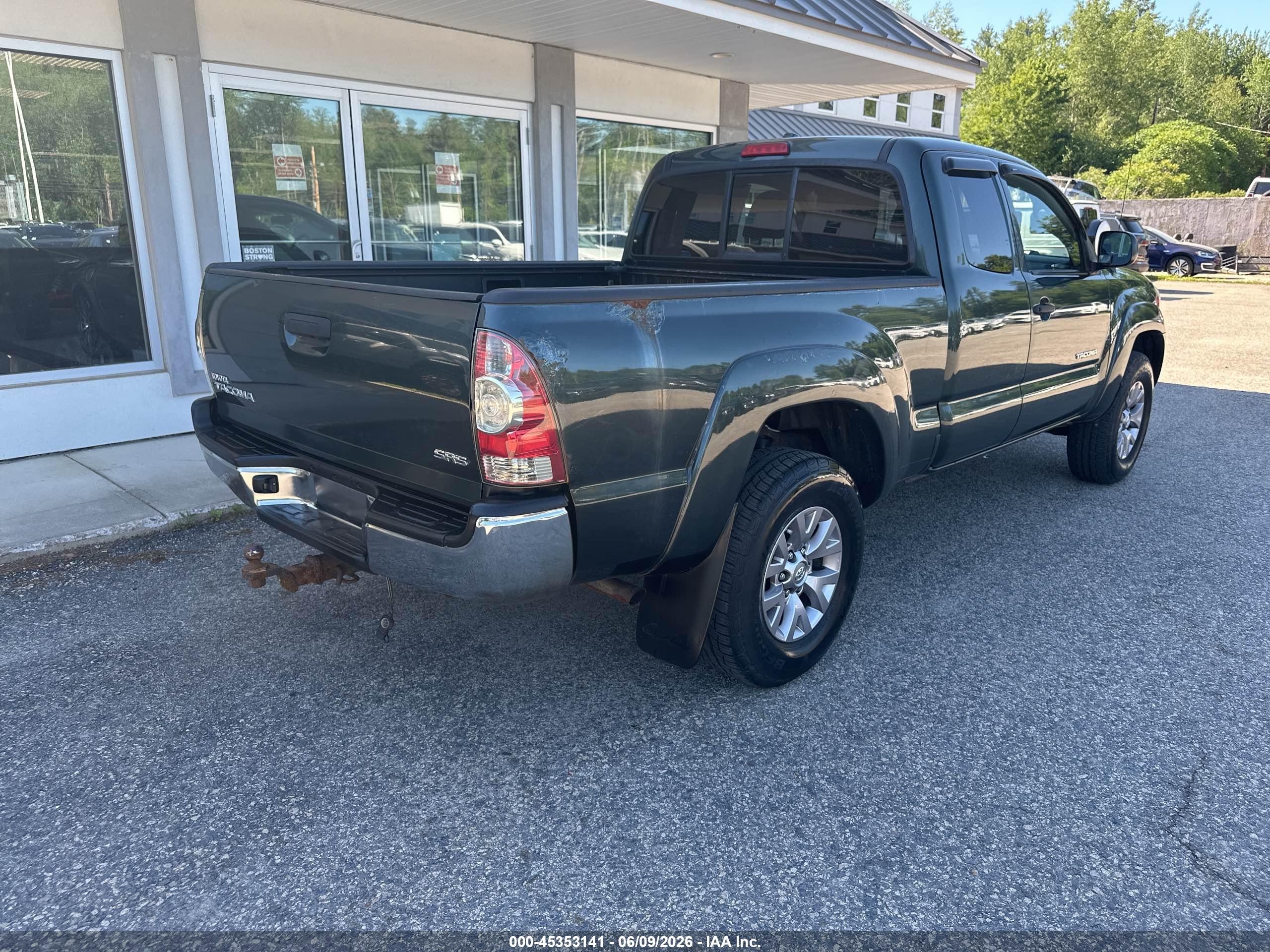 2009 Toyota Tacoma   Green vin: 5TEUX42N19Z615862