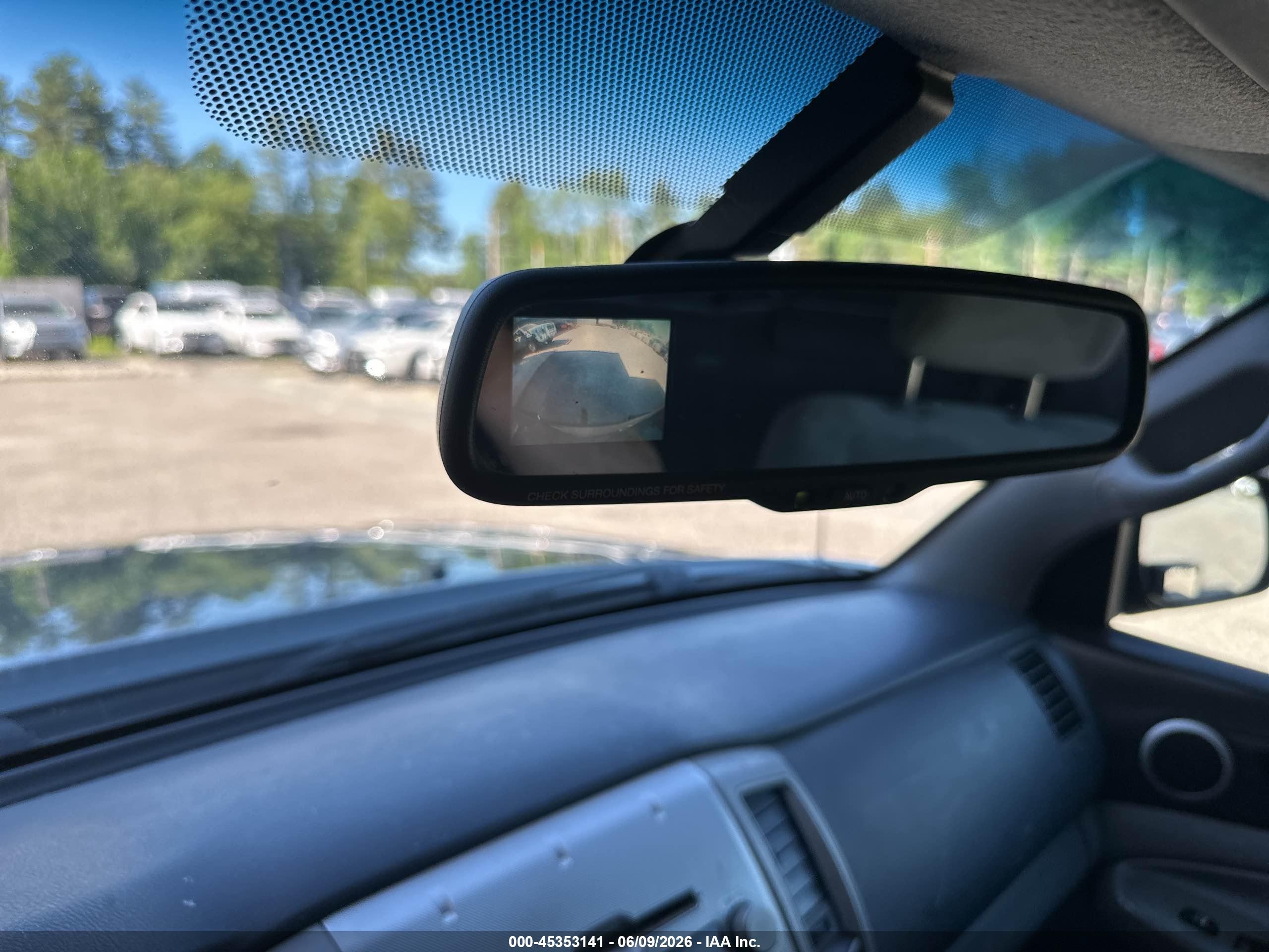 2009 Toyota Tacoma   Green vin: 5TEUX42N19Z615862