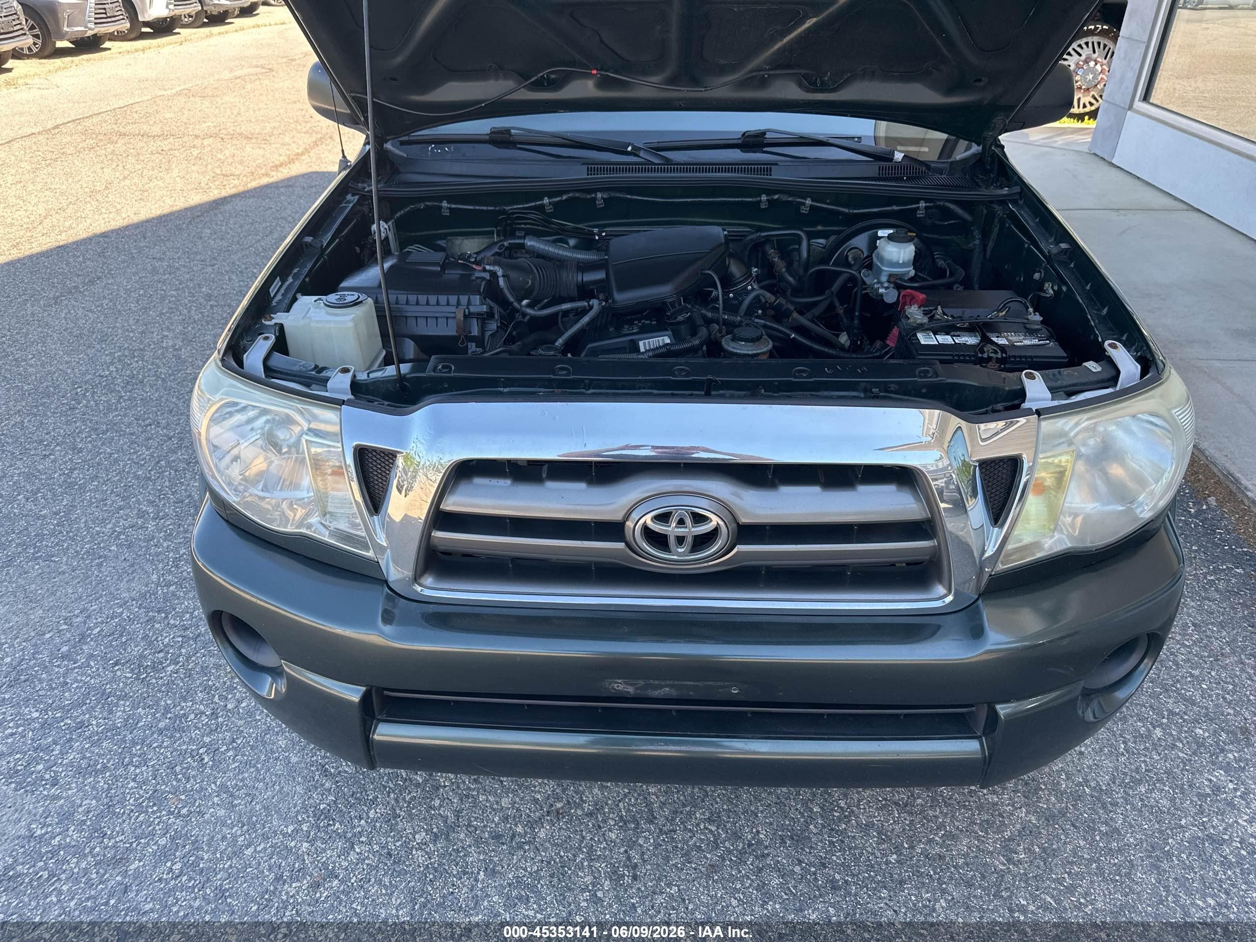2009 Toyota Tacoma   Green vin: 5TEUX42N19Z615862