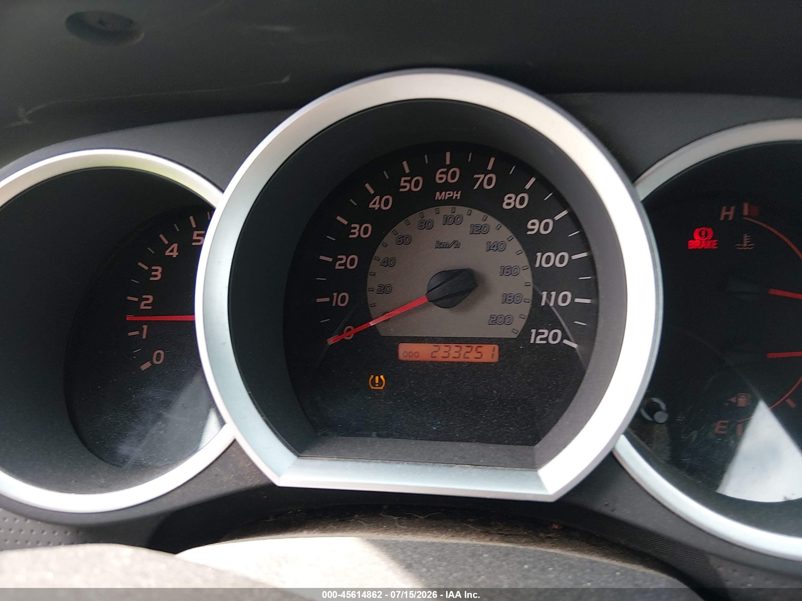 2006 Toyota Tacoma   Черный vin: 5TEUX42N26Z201601