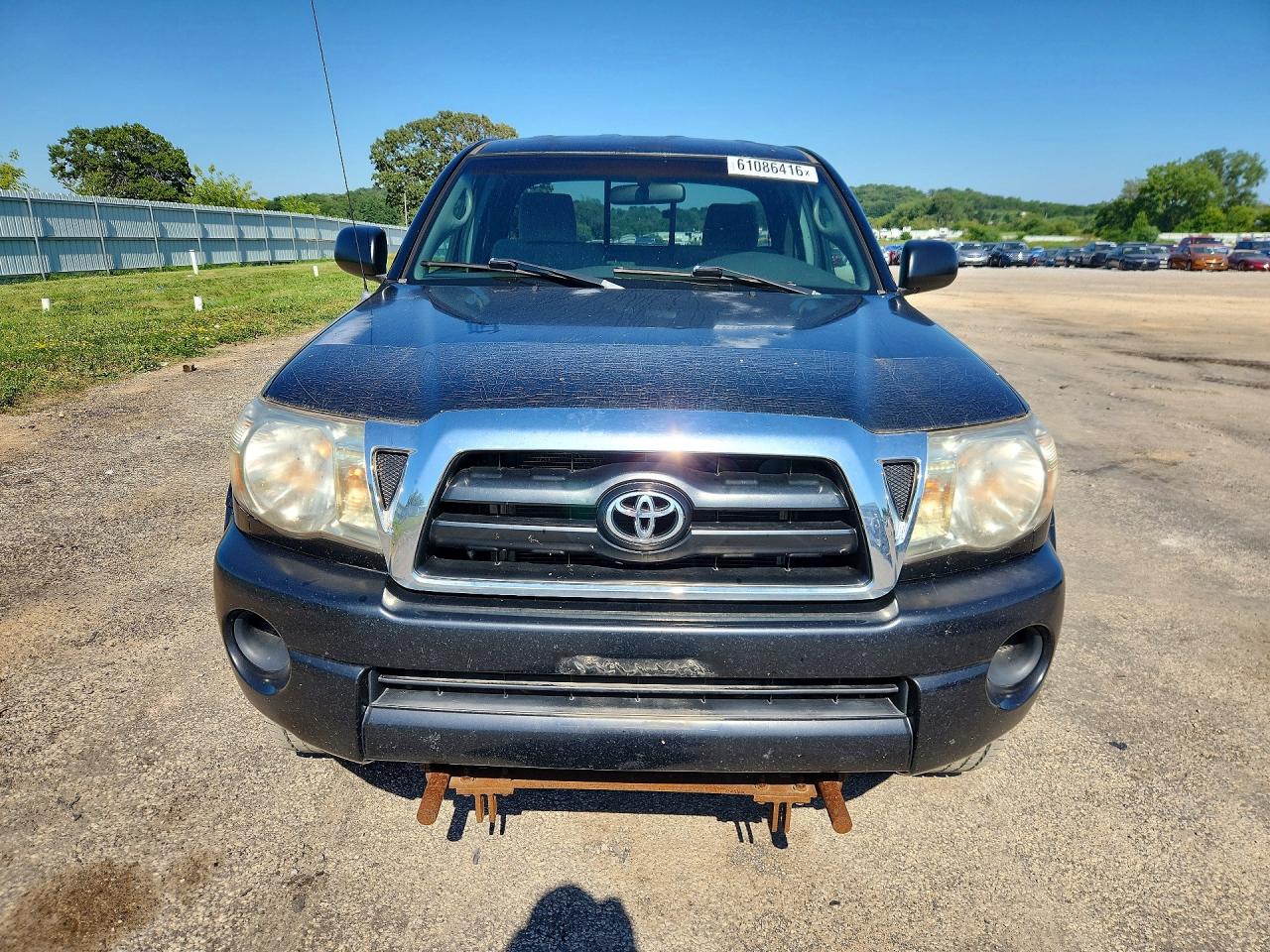 2008 Toyota Tacoma Access Cab Black vin: 5TEUX42N38Z559924
