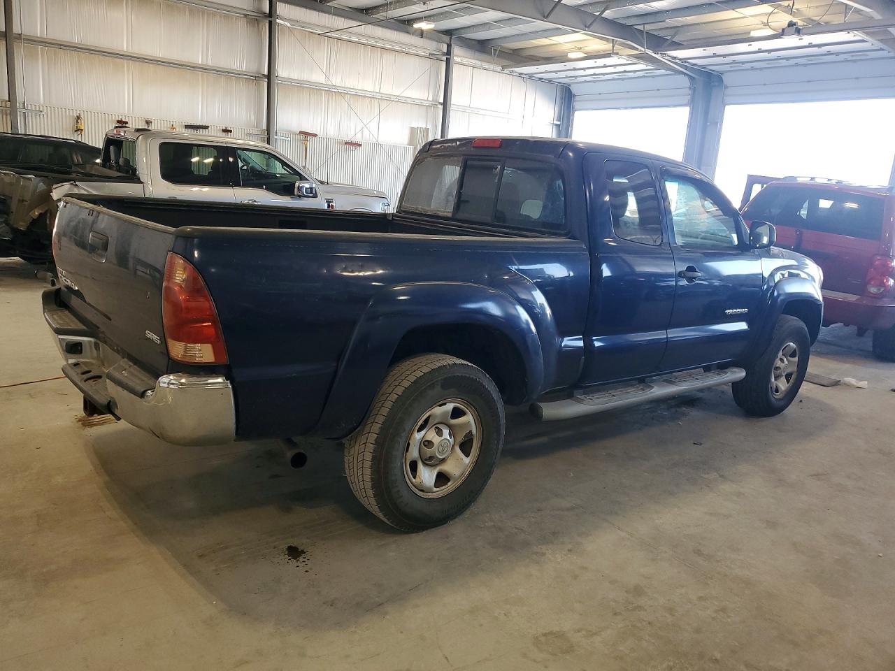 2006 Toyota Tacoma Access Cab Blue vin: 5TEUX42N46Z181867