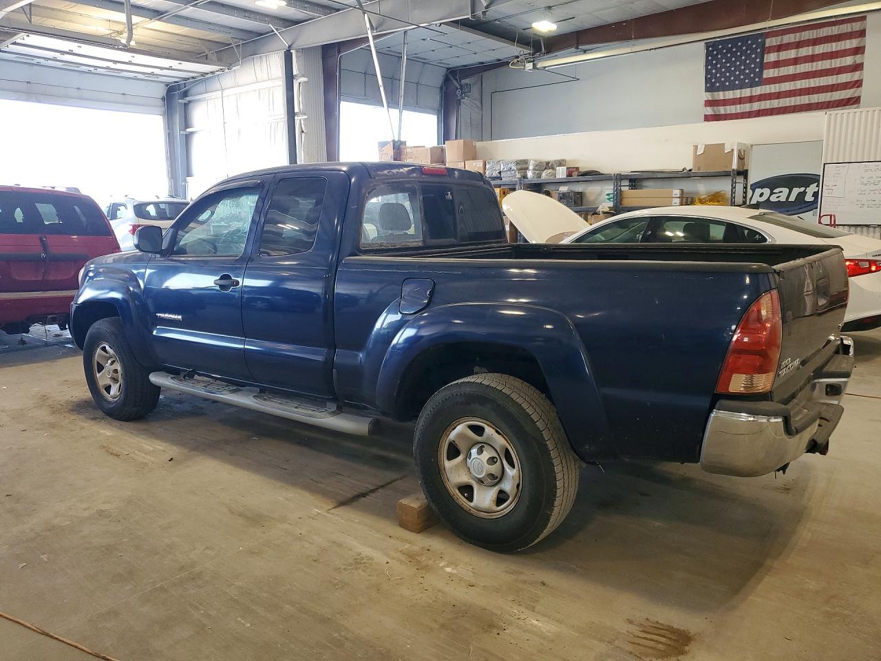 2006 Toyota Tacoma Access Cab Blue vin: 5TEUX42N46Z181867