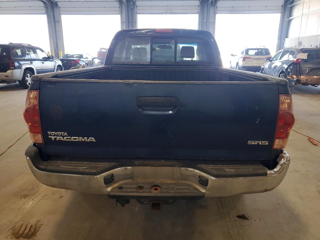 2006 Toyota Tacoma Access Cab Blue vin: 5TEUX42N46Z181867