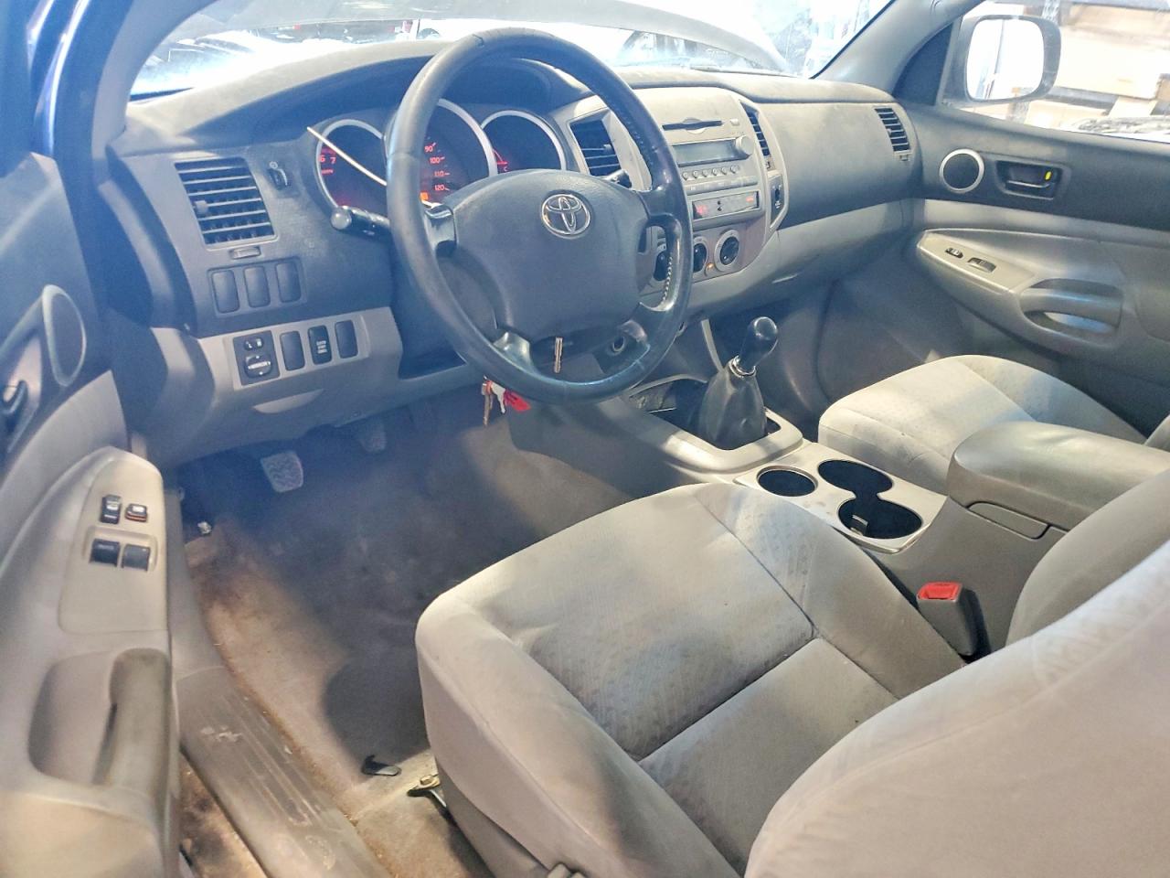 2006 Toyota Tacoma Access Cab Blue vin: 5TEUX42N46Z181867