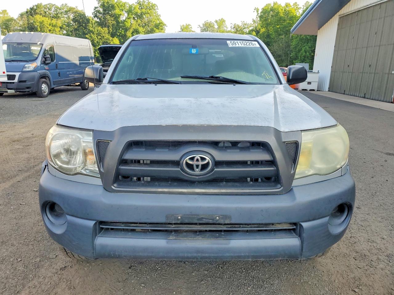 2006 Toyota Tacoma Access Cab Silver vin: 5TEUX42N46Z212504