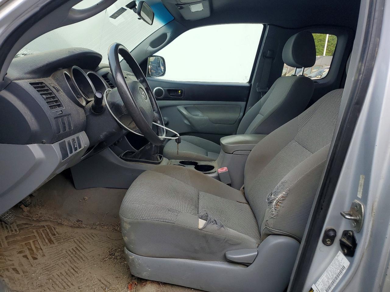 2006 Toyota Tacoma Access Cab Silver vin: 5TEUX42N46Z212504