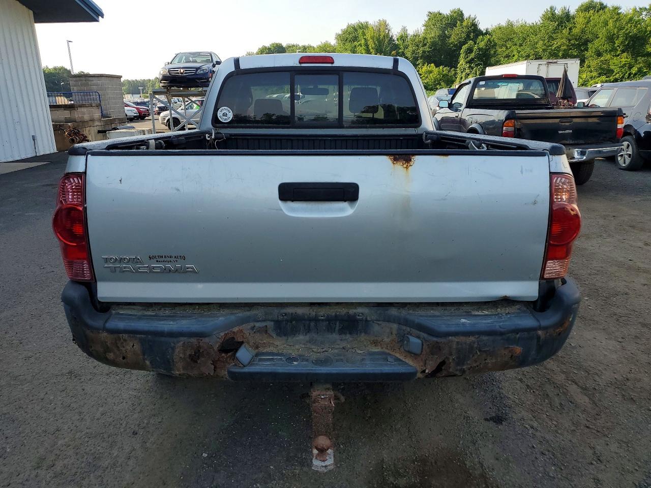 2006 Toyota Tacoma Access Cab Silver vin: 5TEUX42N46Z212504