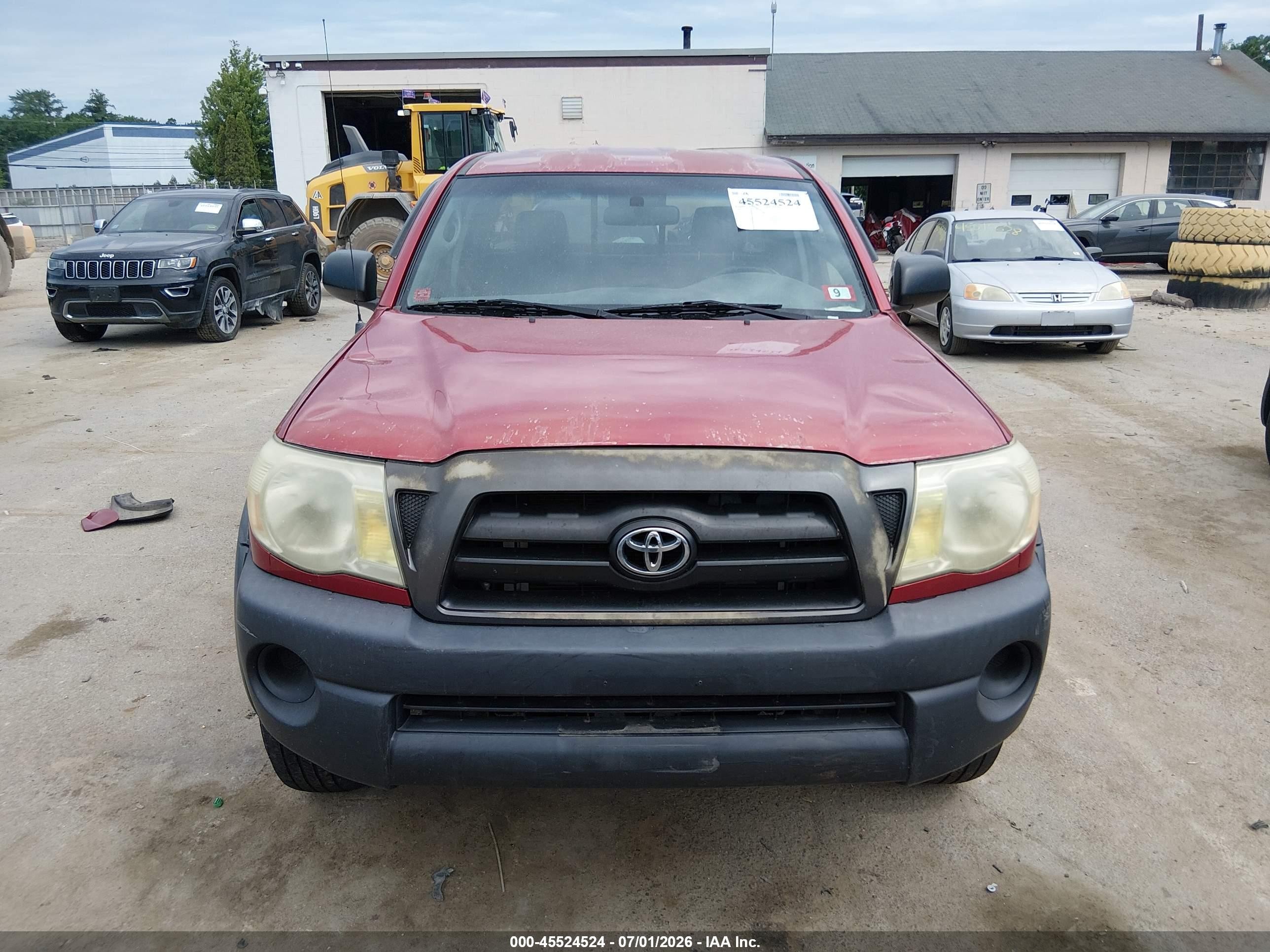 2006 Toyota Tacoma   Red vin: 5TEUX42N56Z214570