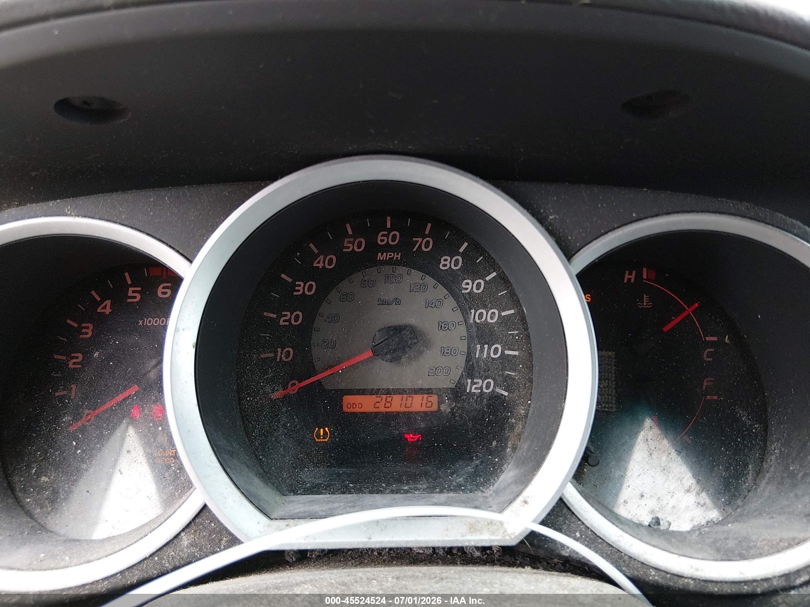 2006 Toyota Tacoma   Red vin: 5TEUX42N56Z214570