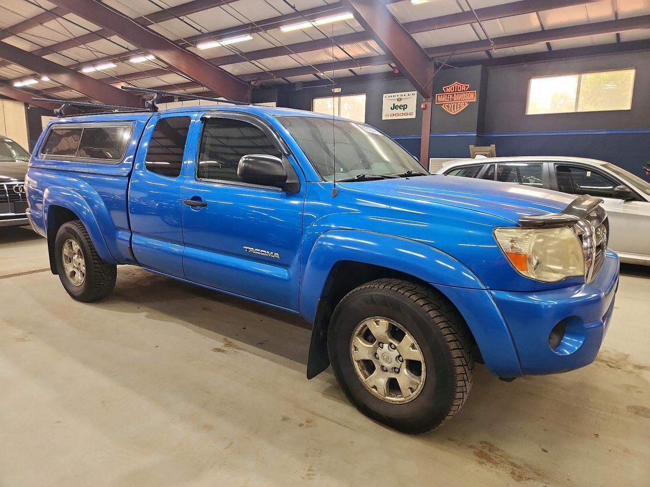 2009 Toyota Tacoma Access Cab Blue vin: 5TEUX42N69Z631622