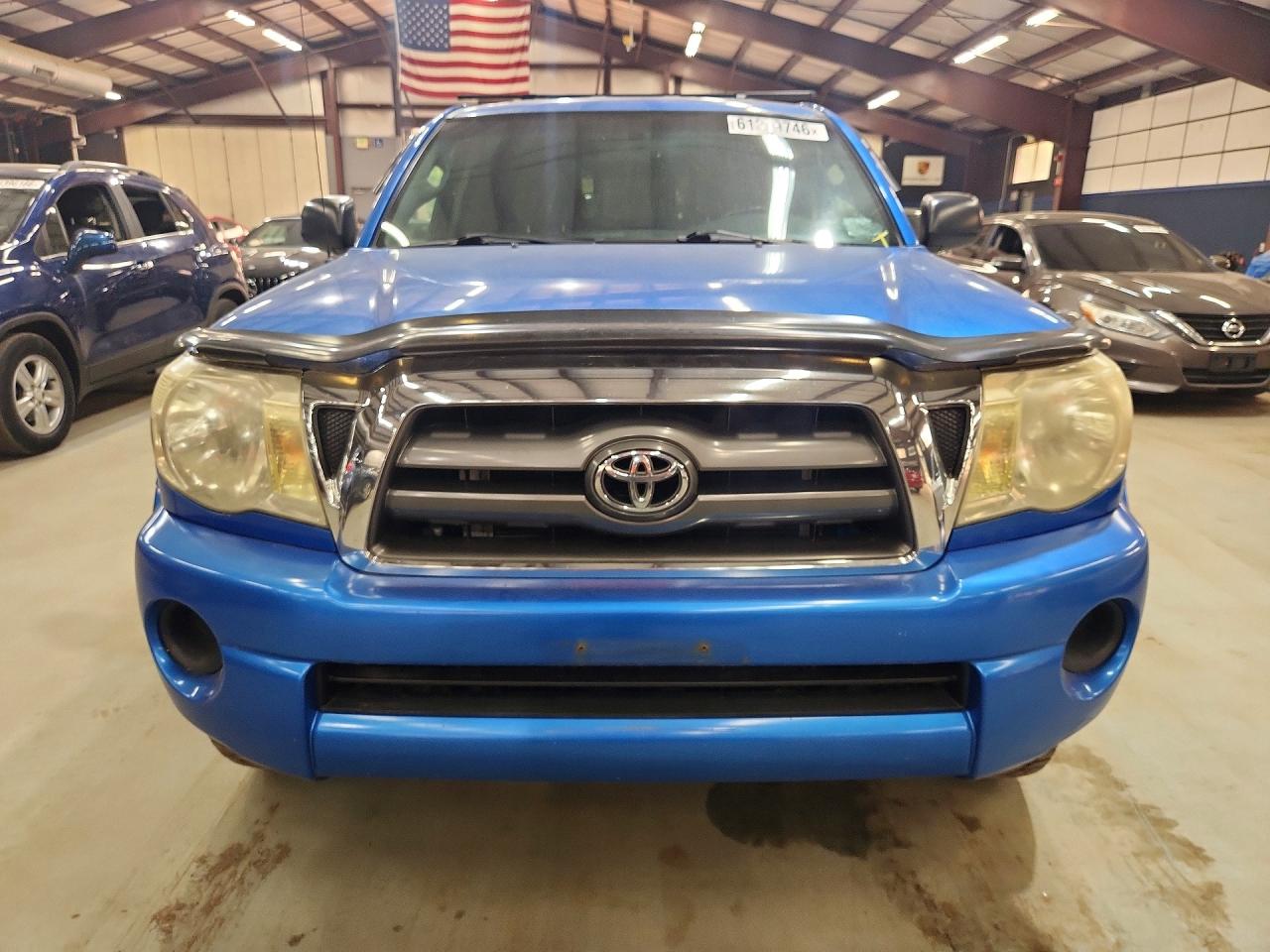 2009 Toyota Tacoma Access Cab Blue vin: 5TEUX42N69Z631622