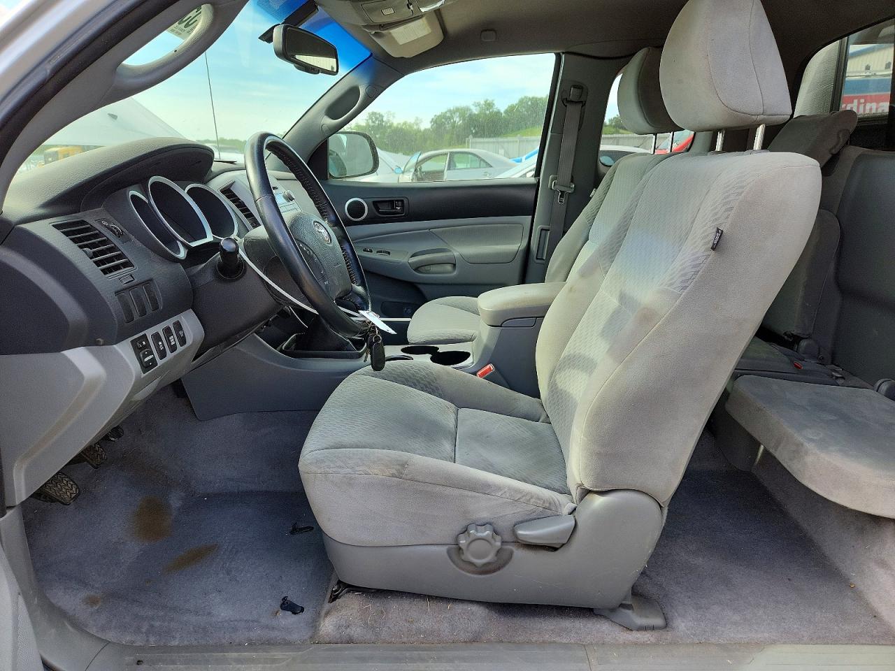 2009 Toyota Tacoma Access Cab Silver vin: 5TEUX42N69Z658626
