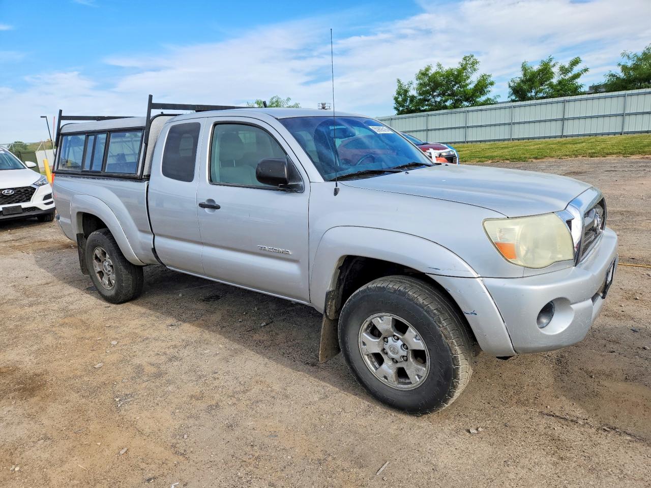 2009 Toyota Tacoma Access Cab Silver vin: 5TEUX42N69Z658626