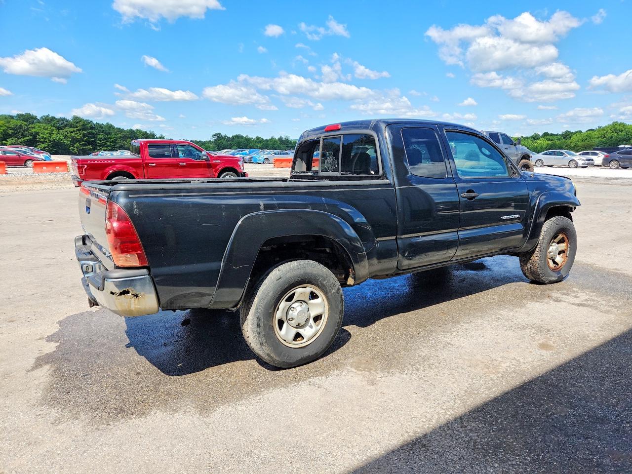 2005 Toyota Tacoma Access Cab Черный vin: 5TEUX42N75Z113254