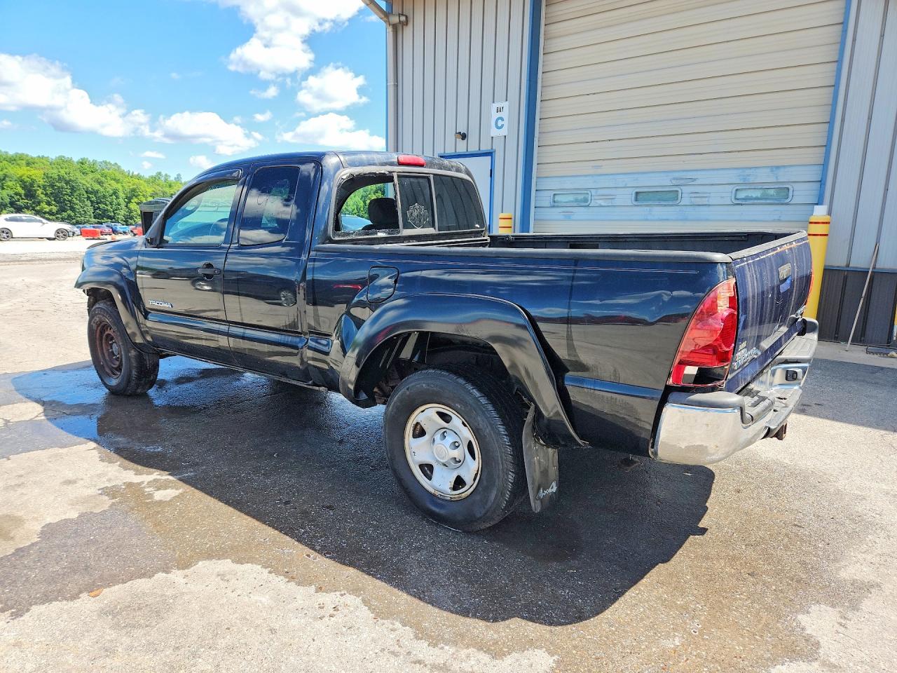 2005 Toyota Tacoma Access Cab Черный vin: 5TEUX42N75Z113254