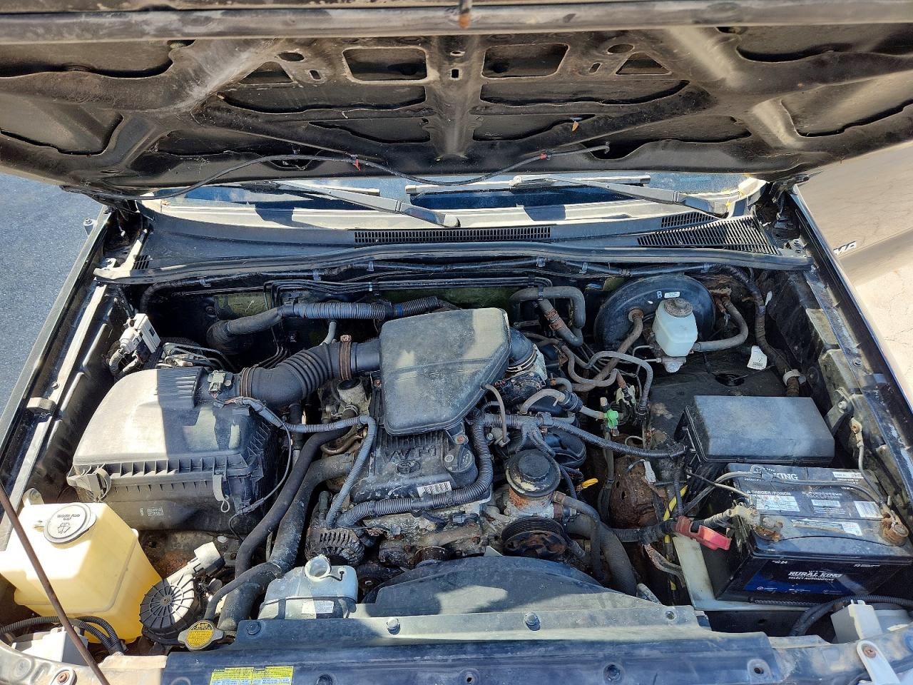 2005 Toyota Tacoma Access Cab Черный vin: 5TEUX42N75Z113254
