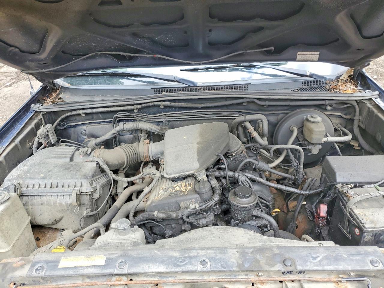 2007 Toyota Tacoma Access Cab Blue vin: 5TEUX42N87Z448428