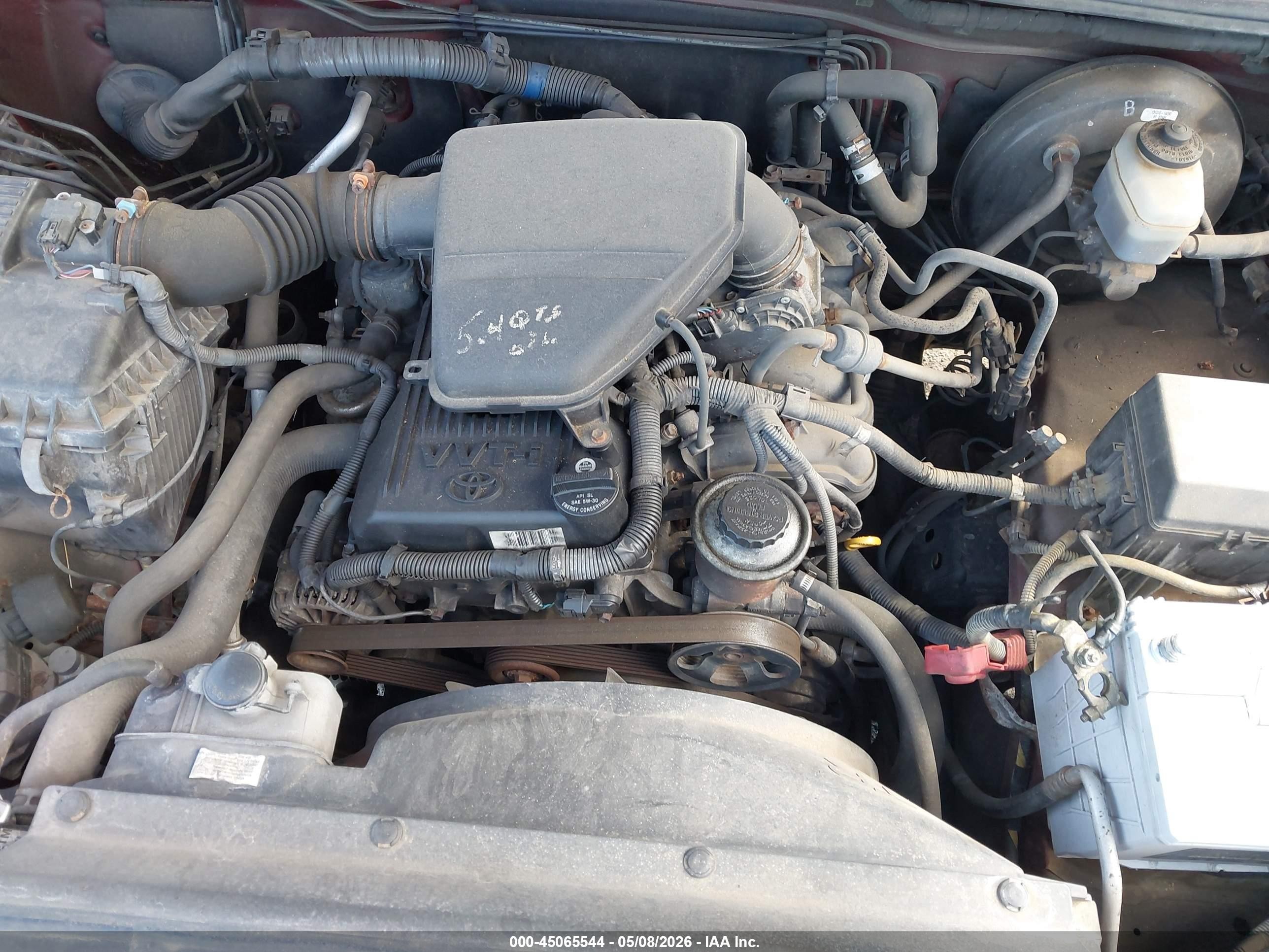2006 Toyota Tacoma   Red vin: 5TEUX42N96Z304952