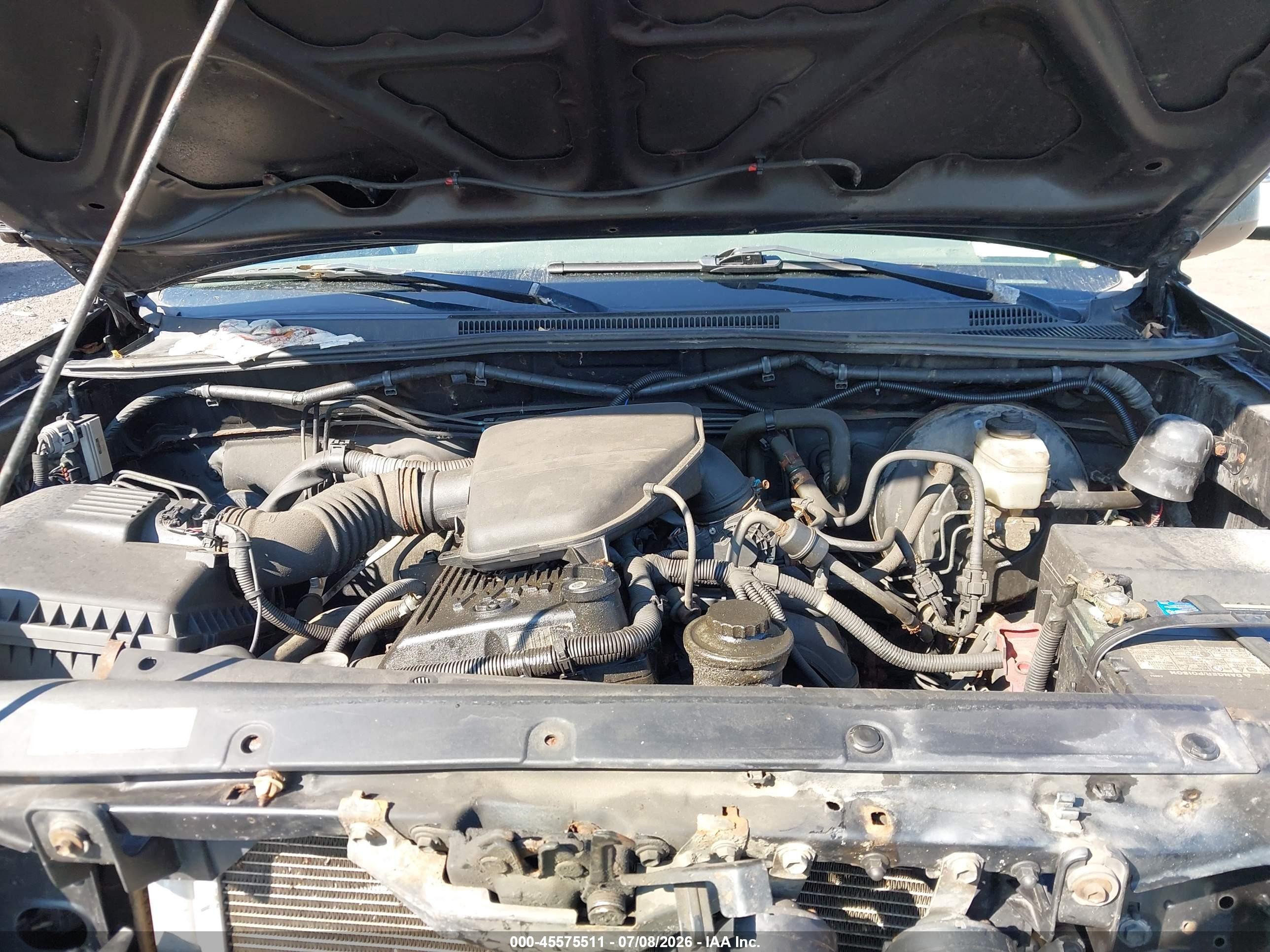 2007 Toyota Tacoma   Black vin: 5TEUX42N97Z380642