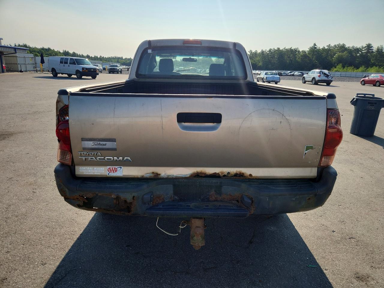 2008 Toyota Tacoma Access Cab Cream vin: 5TEUX42N98Z474747