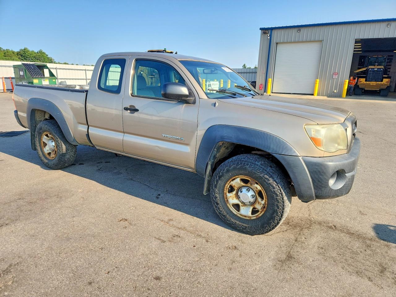 2008 Toyota Tacoma Access Cab Cream vin: 5TEUX42N98Z474747