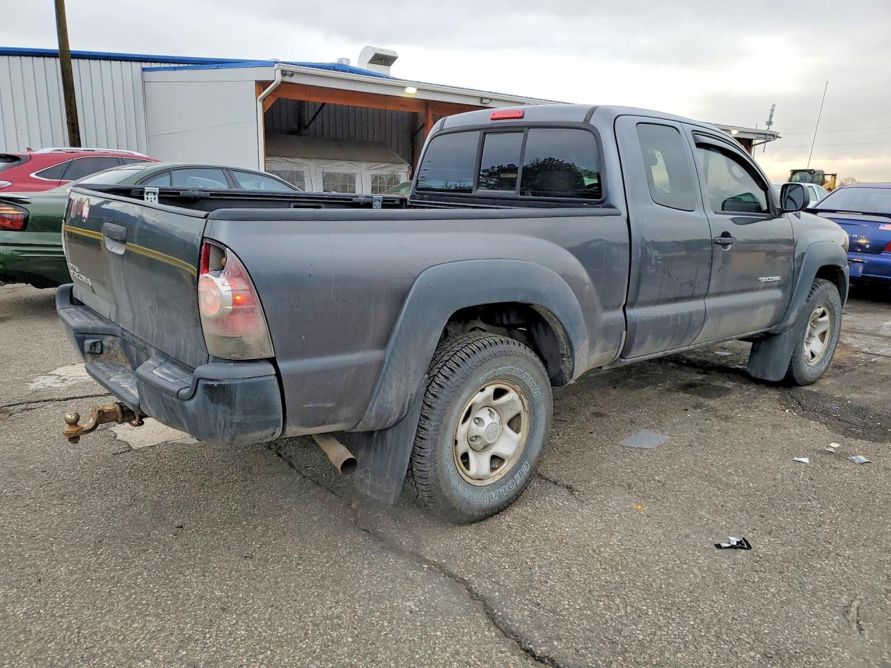2009 Toyota Tacoma Base Серый vin: 5TEUX42N99Z611039