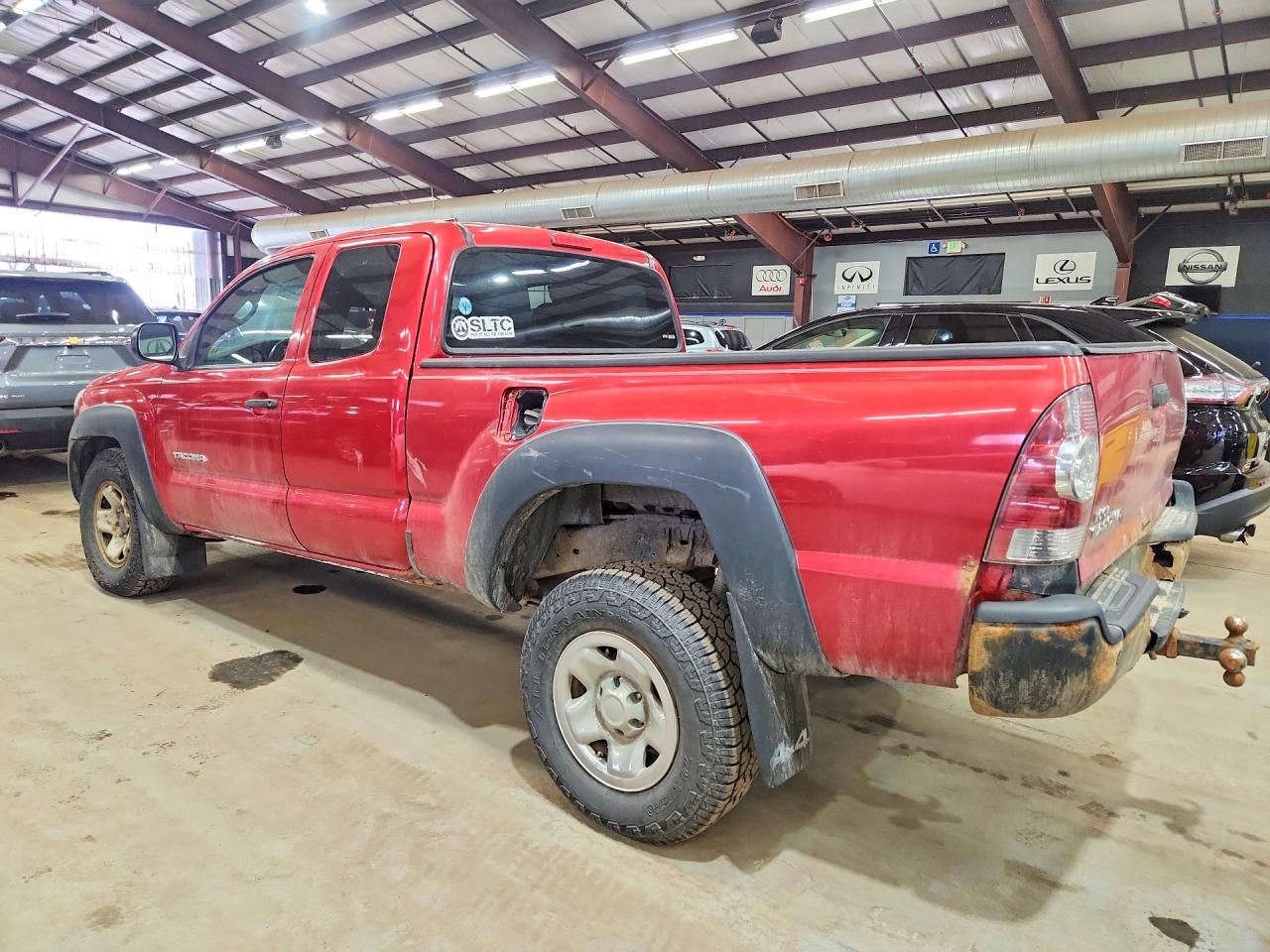 2009 Toyota Tacoma Base Red vin: 5TEUX42N99Z649466