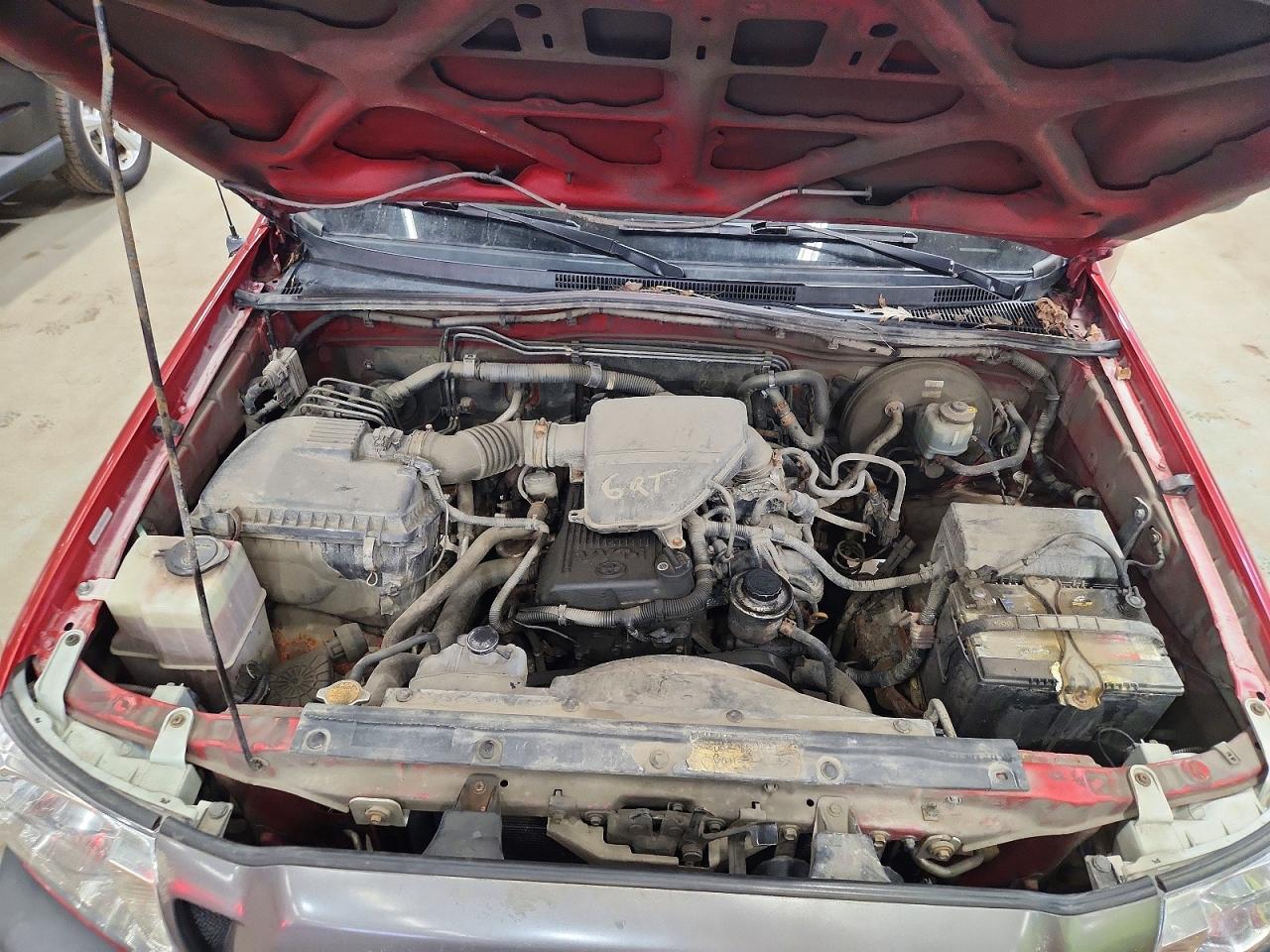 2009 Toyota Tacoma Base Red vin: 5TEUX42N99Z649466