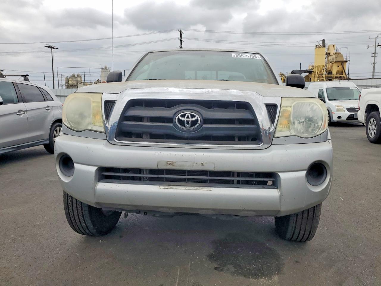 2007 Toyota Tacoma Access Cab Gray vin: 5TEUX42NX7Z389270
