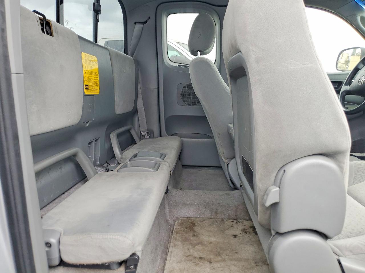 2007 Toyota Tacoma Access Cab Gray vin: 5TEUX42NX7Z389270