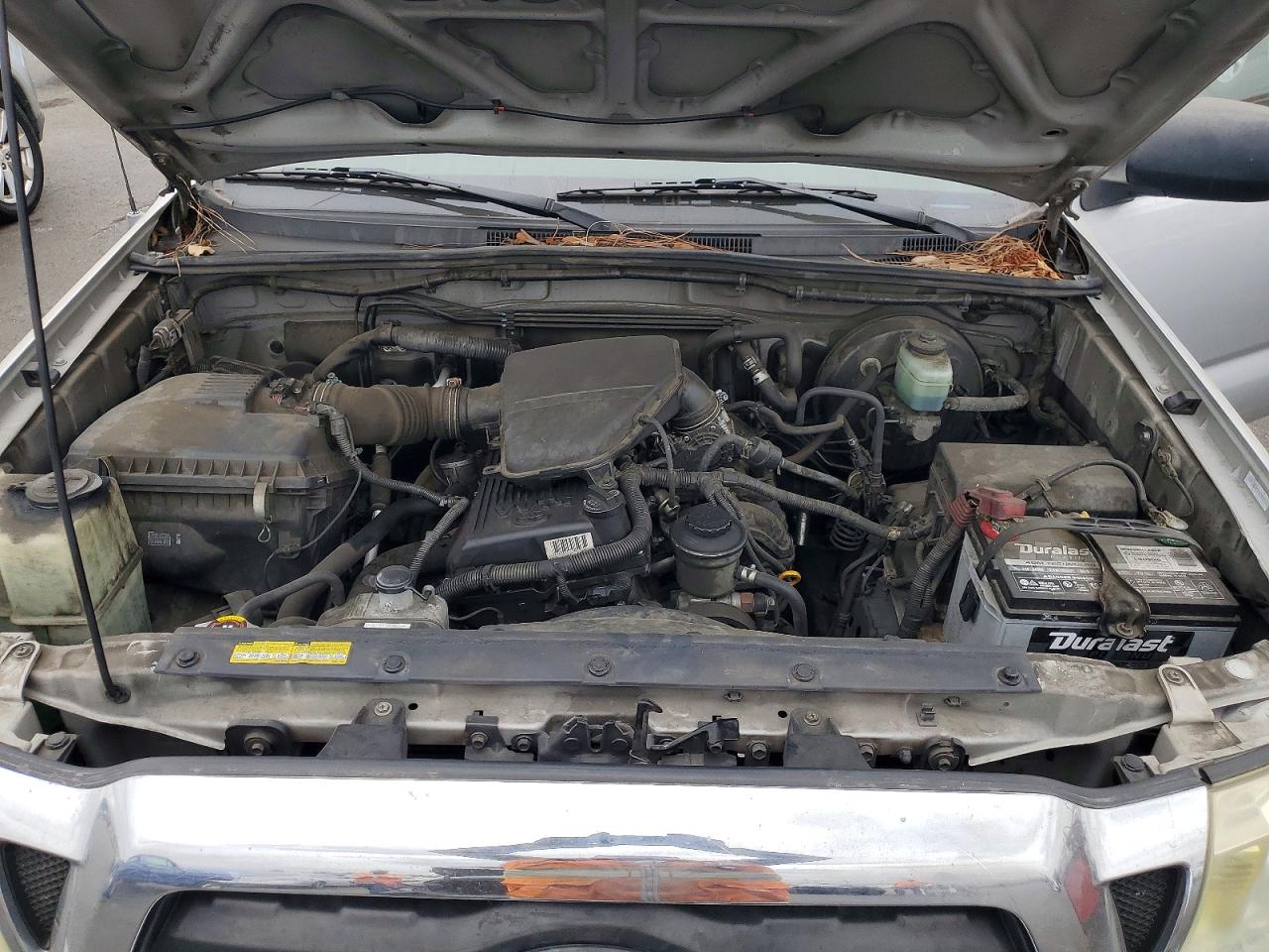 2007 Toyota Tacoma Access Cab Gray vin: 5TEUX42NX7Z389270