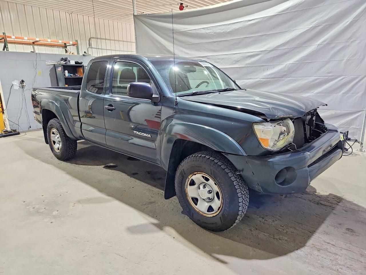 2010 Toyota Tacoma Access Cab Green vin: 5TEUX4EN0AZ680668