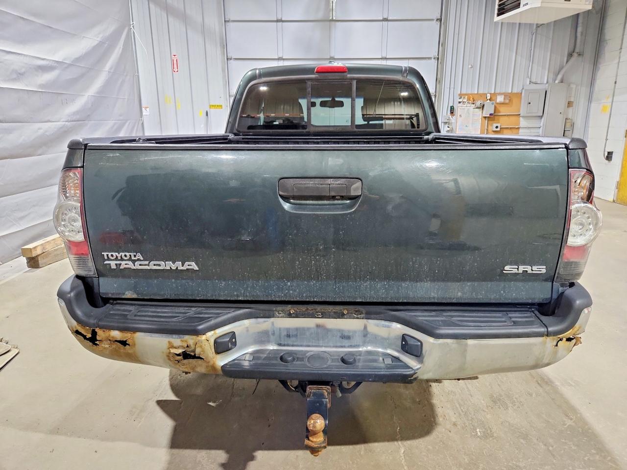 2010 Toyota Tacoma Access Cab Green vin: 5TEUX4EN0AZ680668
