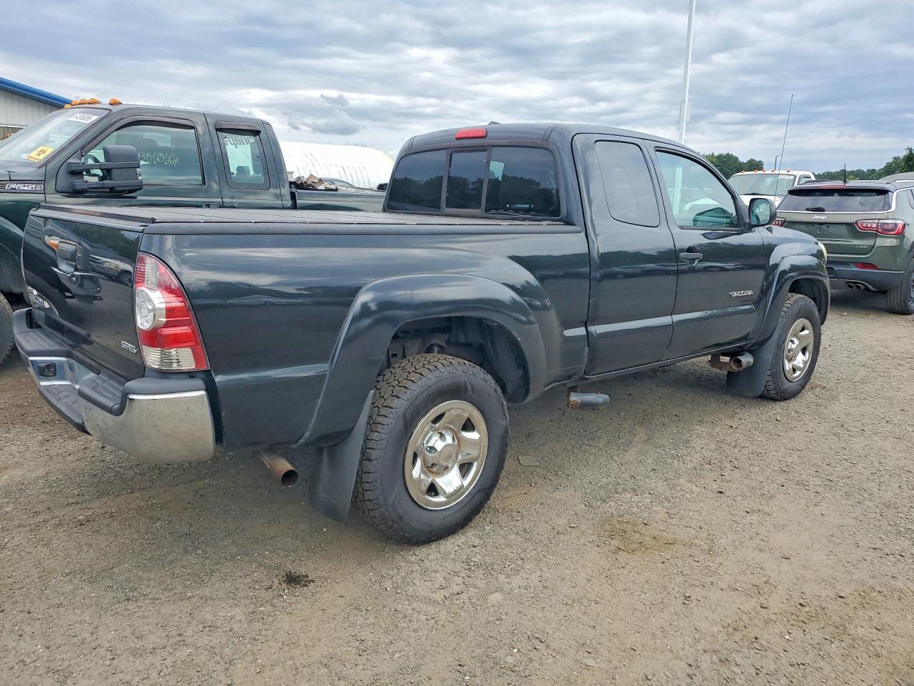 2010 Toyota Tacoma Access Cab Black vin: 5TEUX4EN3AZ744847