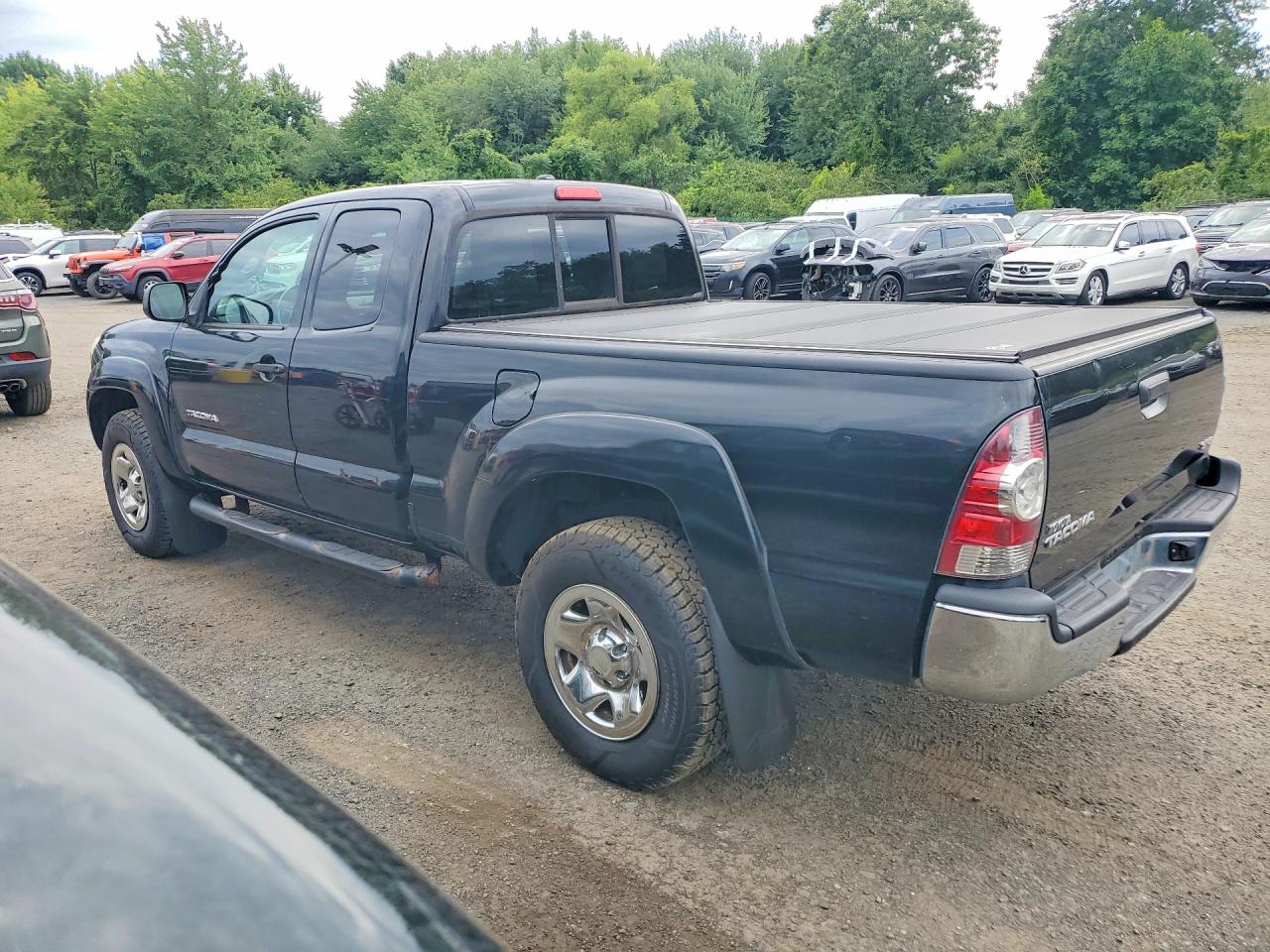 2010 Toyota Tacoma Access Cab Black vin: 5TEUX4EN3AZ744847