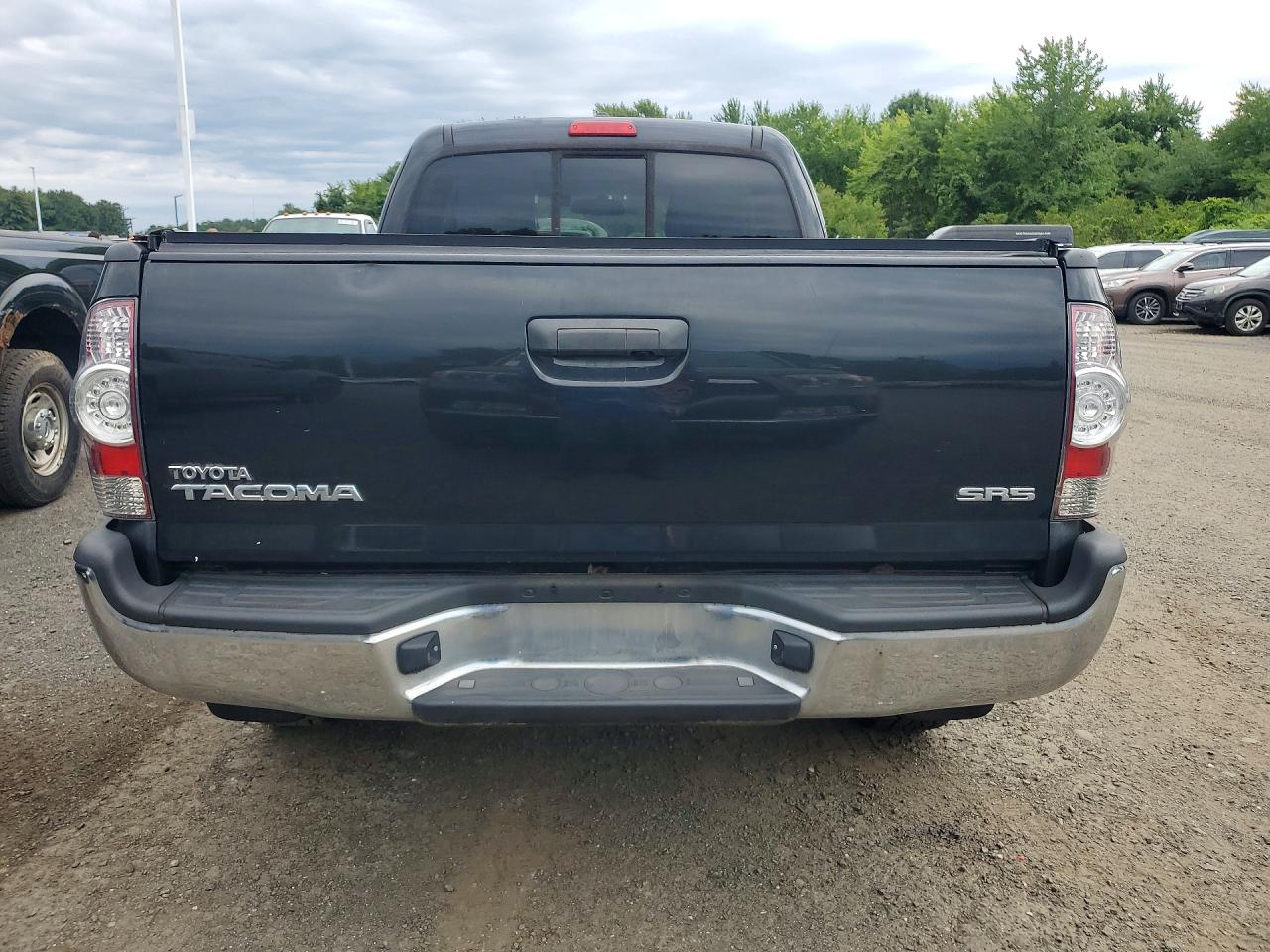 2010 Toyota Tacoma Access Cab Black vin: 5TEUX4EN3AZ744847