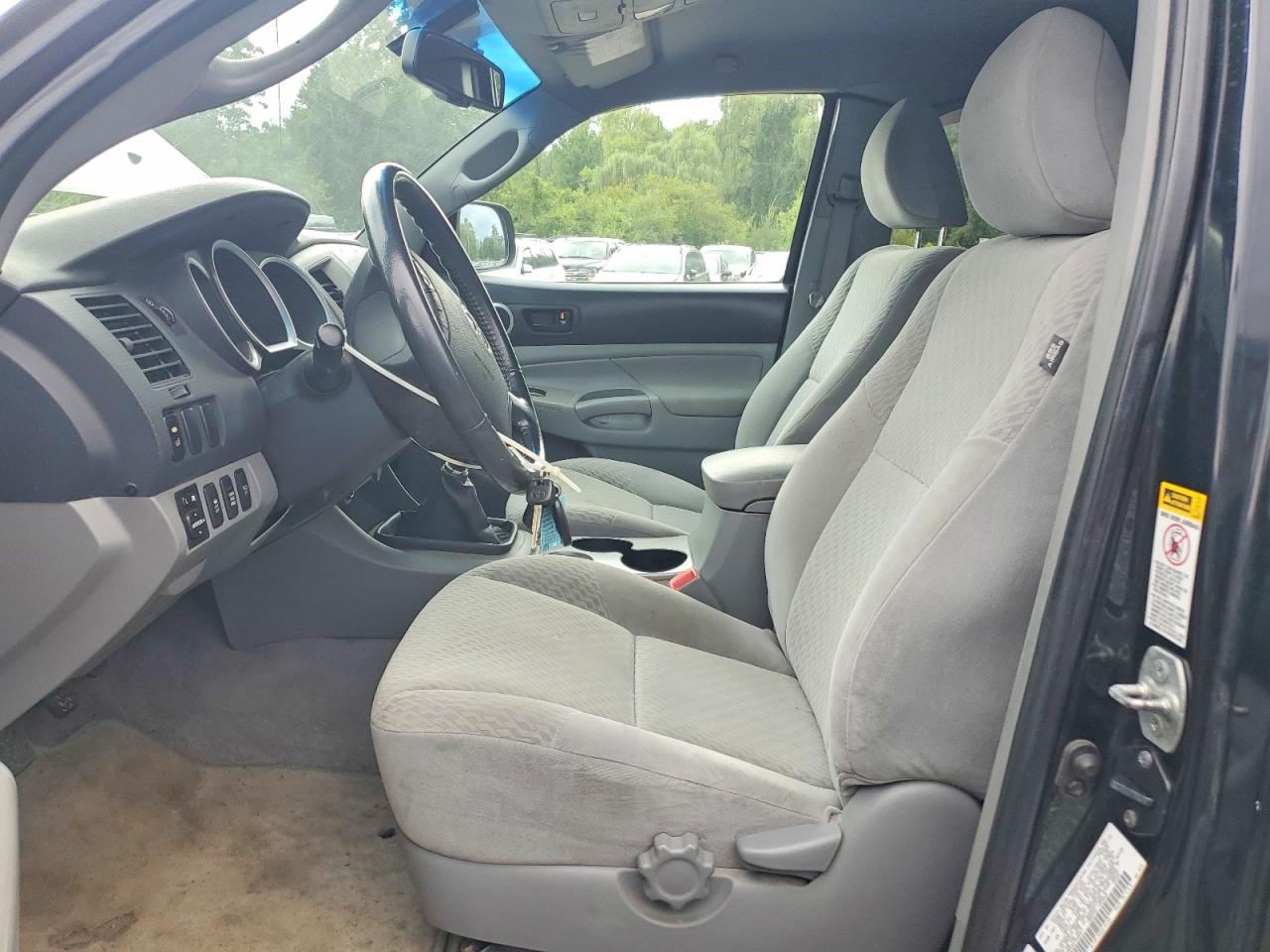 2010 Toyota Tacoma Access Cab Black vin: 5TEUX4EN3AZ744847