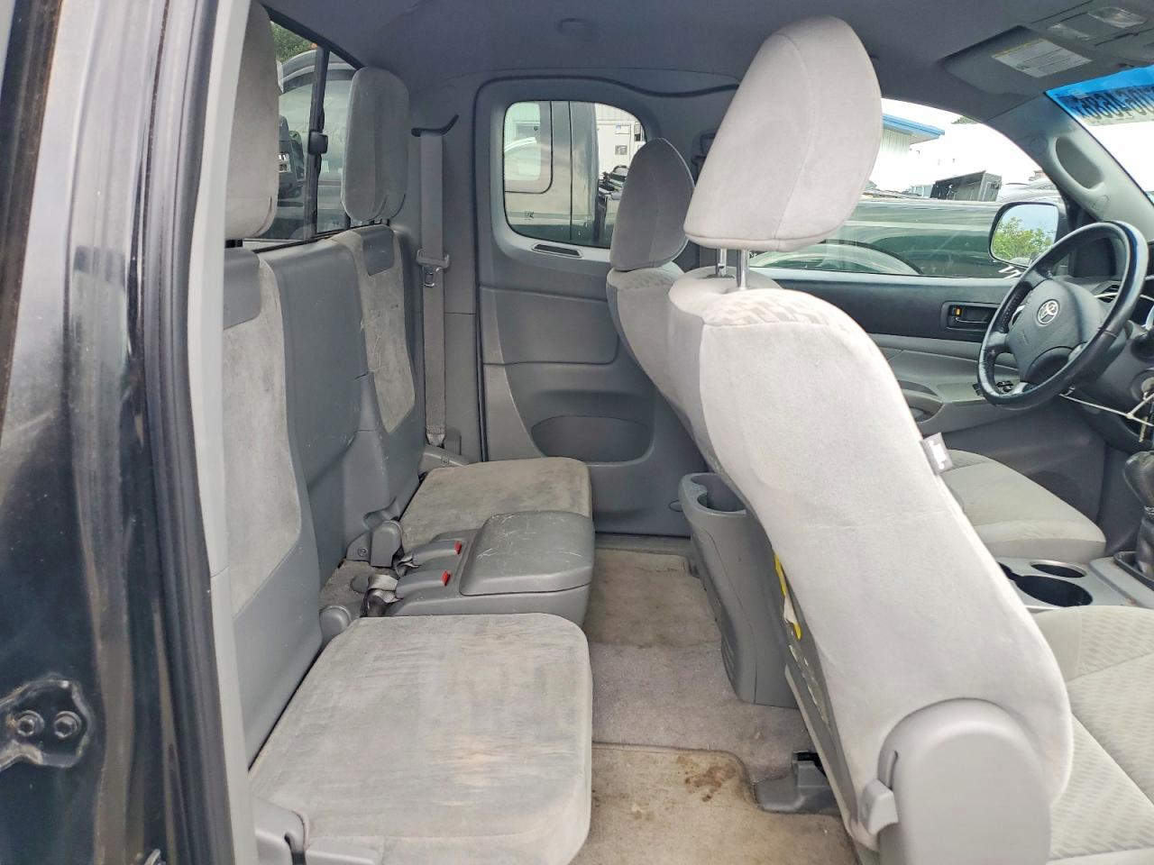2010 Toyota Tacoma Access Cab Black vin: 5TEUX4EN3AZ744847
