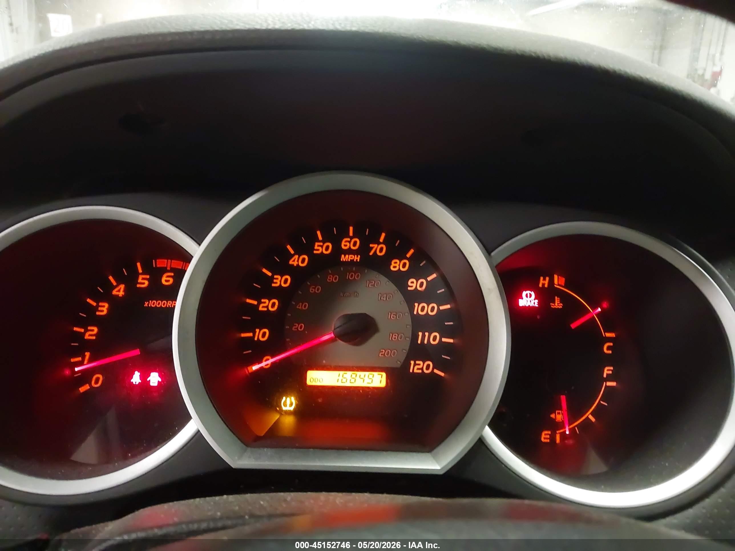 2010 Toyota Tacoma   Green vin: 5TEUX4EN9AZ708175