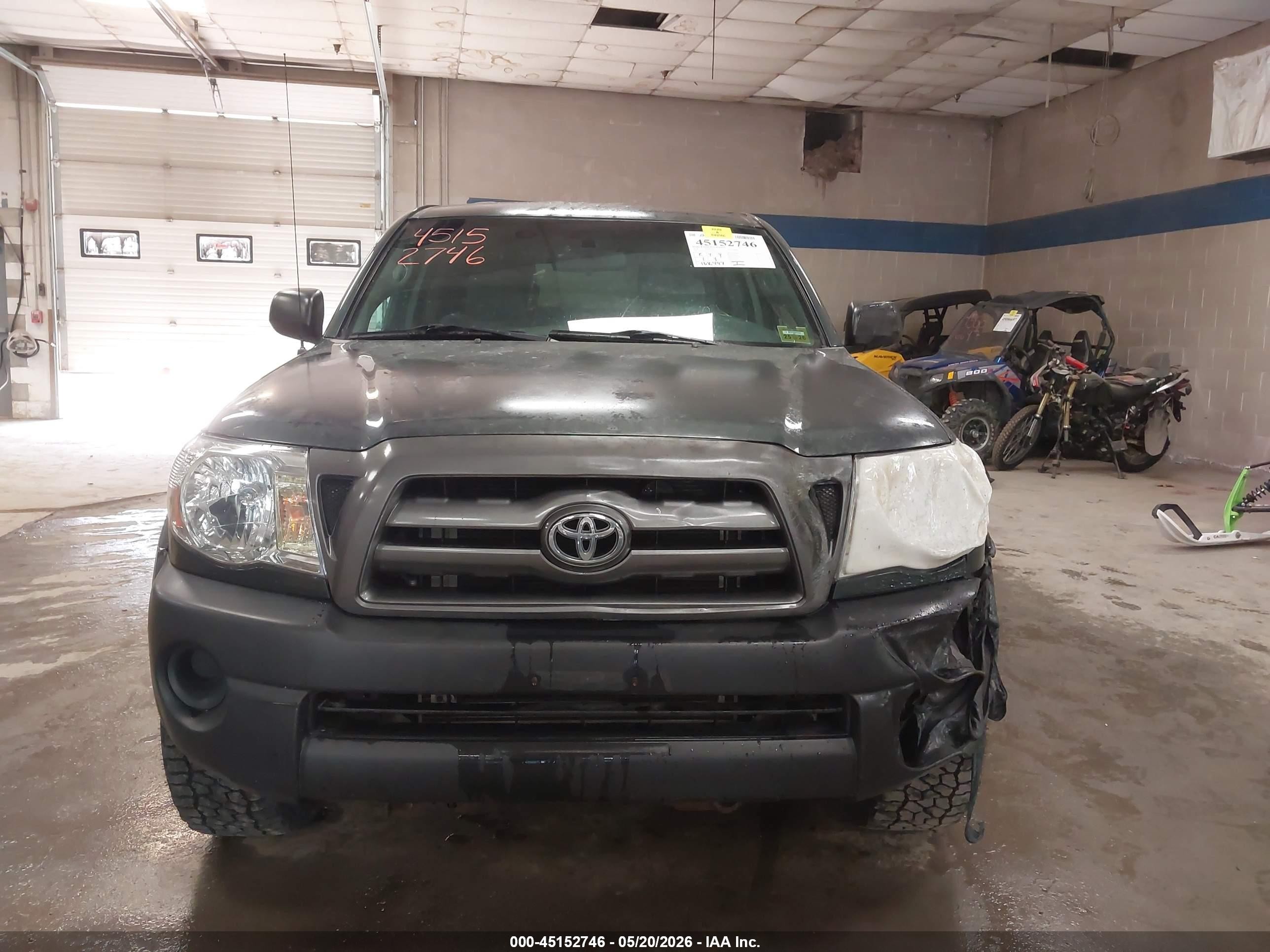 2010 Toyota Tacoma   Green vin: 5TEUX4EN9AZ708175