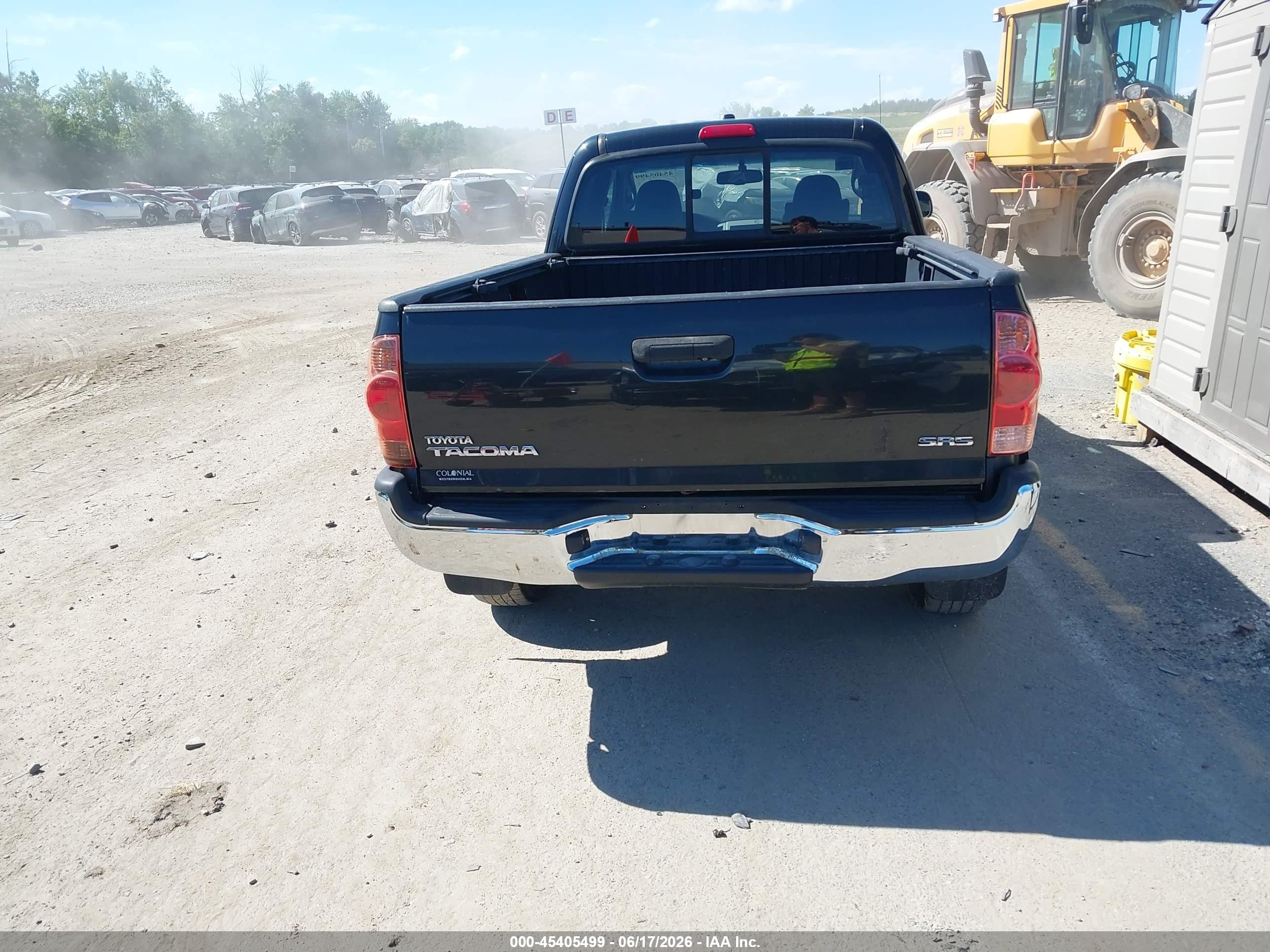 2010 Toyota Tacoma   Black vin: 5TEUX4EN9AZ738406