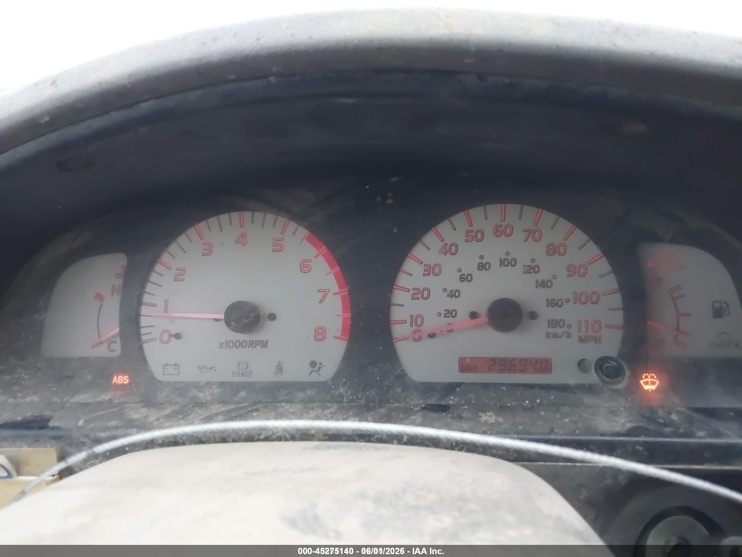 2003 Toyota Tacoma   Silver vin: 5TEVL52N03Z157955