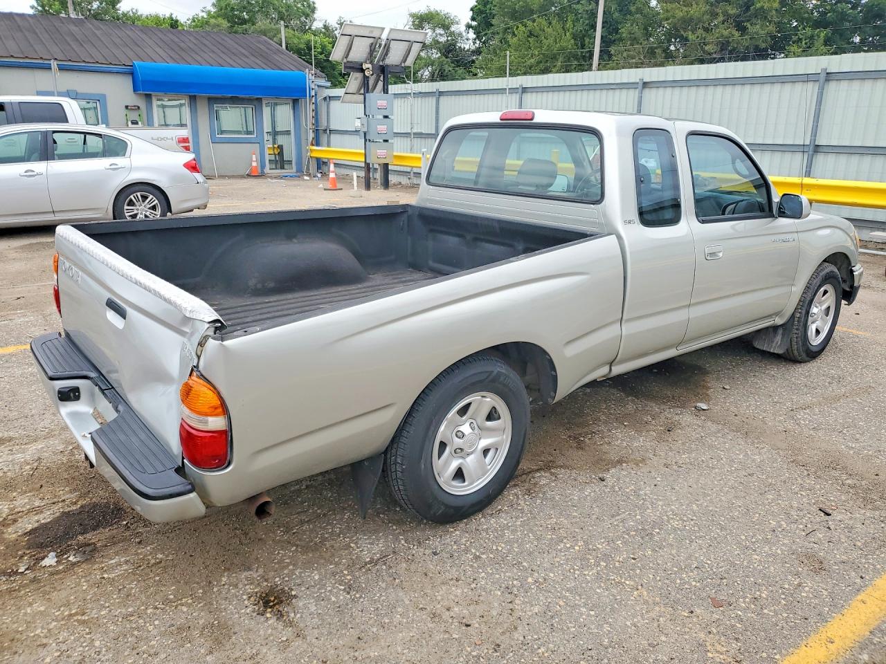2005 Toyota Tacoma Silver vin: 5TEVL52N04Z435514