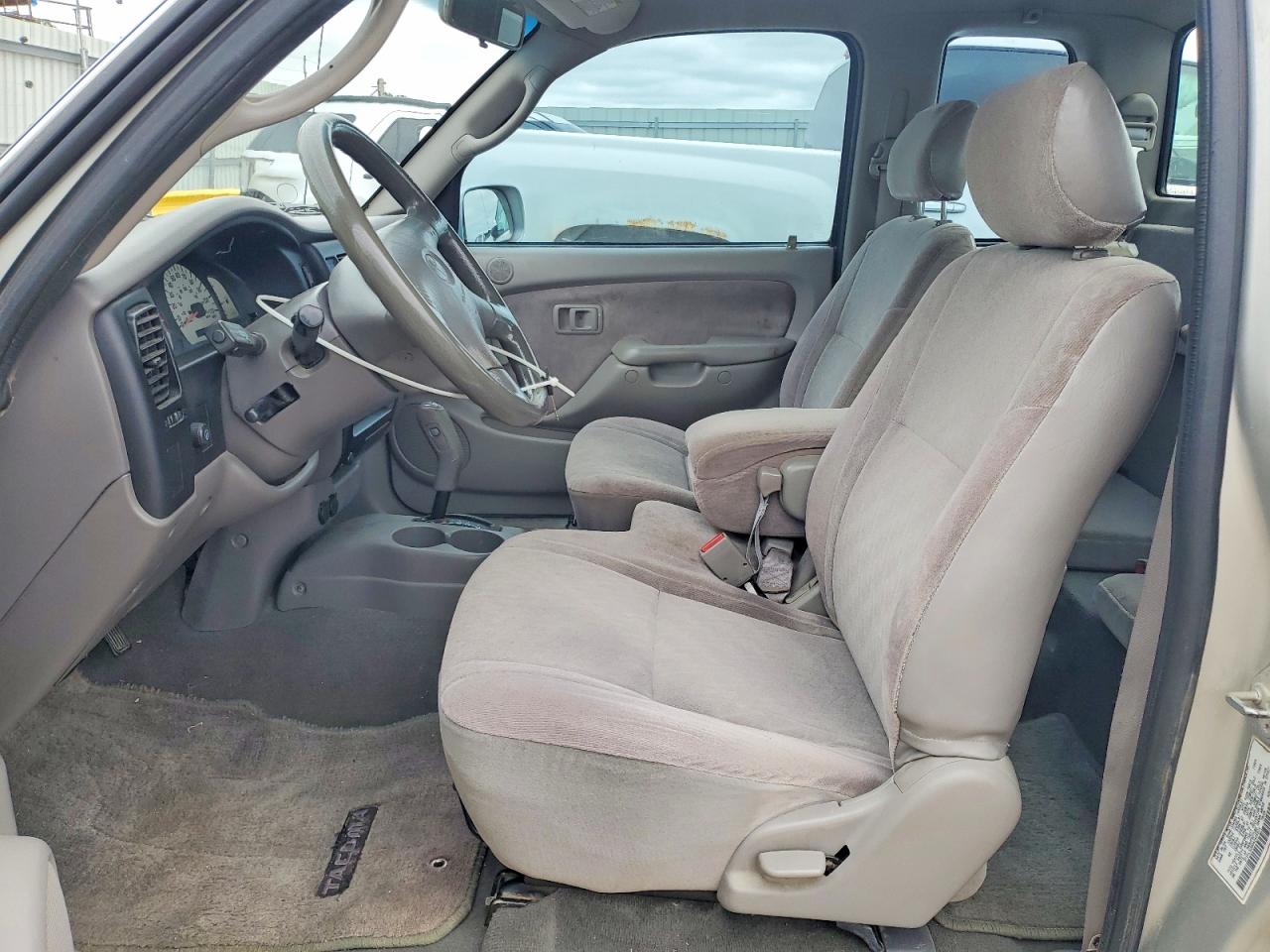 2005 Toyota Tacoma Silver vin: 5TEVL52N04Z435514