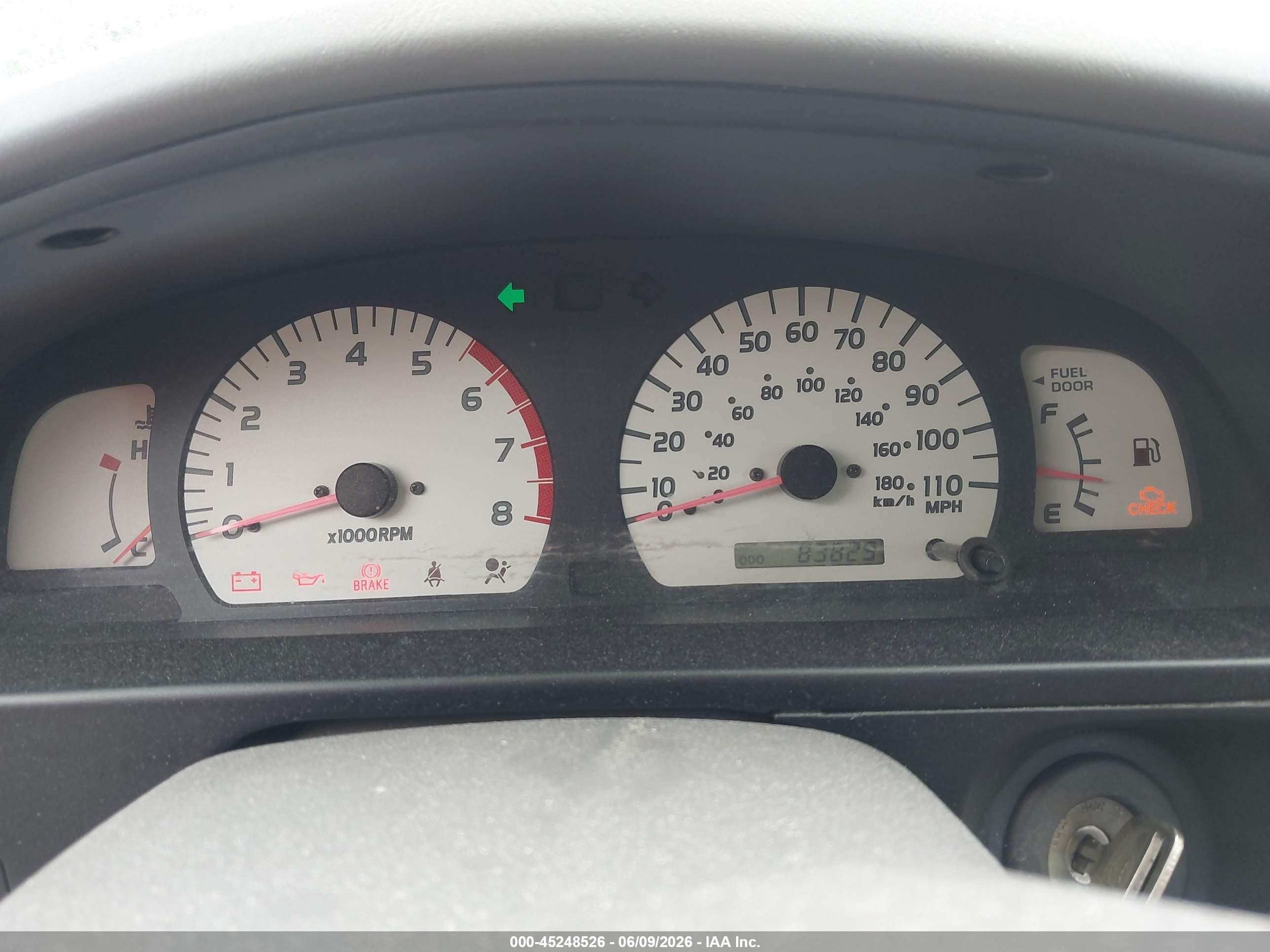 2002 Toyota Tacoma Silver vin: 5TEVL52N12Z046488